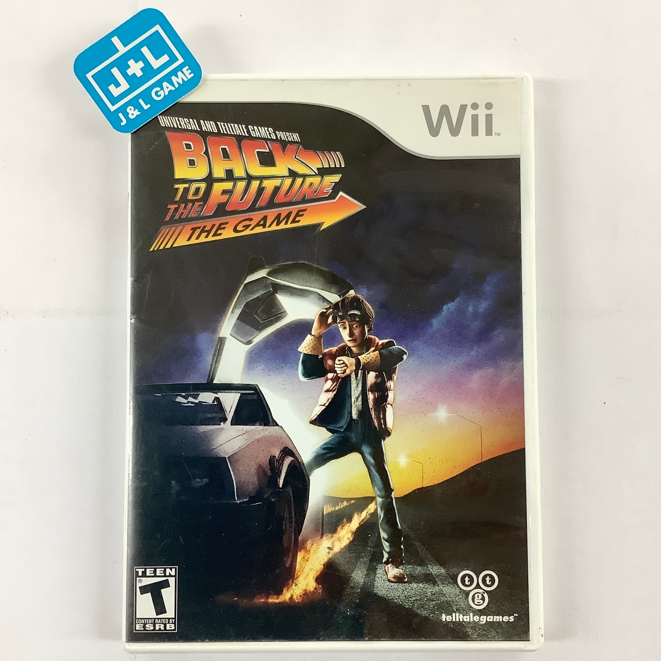 Back to the Future: The Game - Nintendo Wii [Pre-Owned] Video Games Telltale Games   