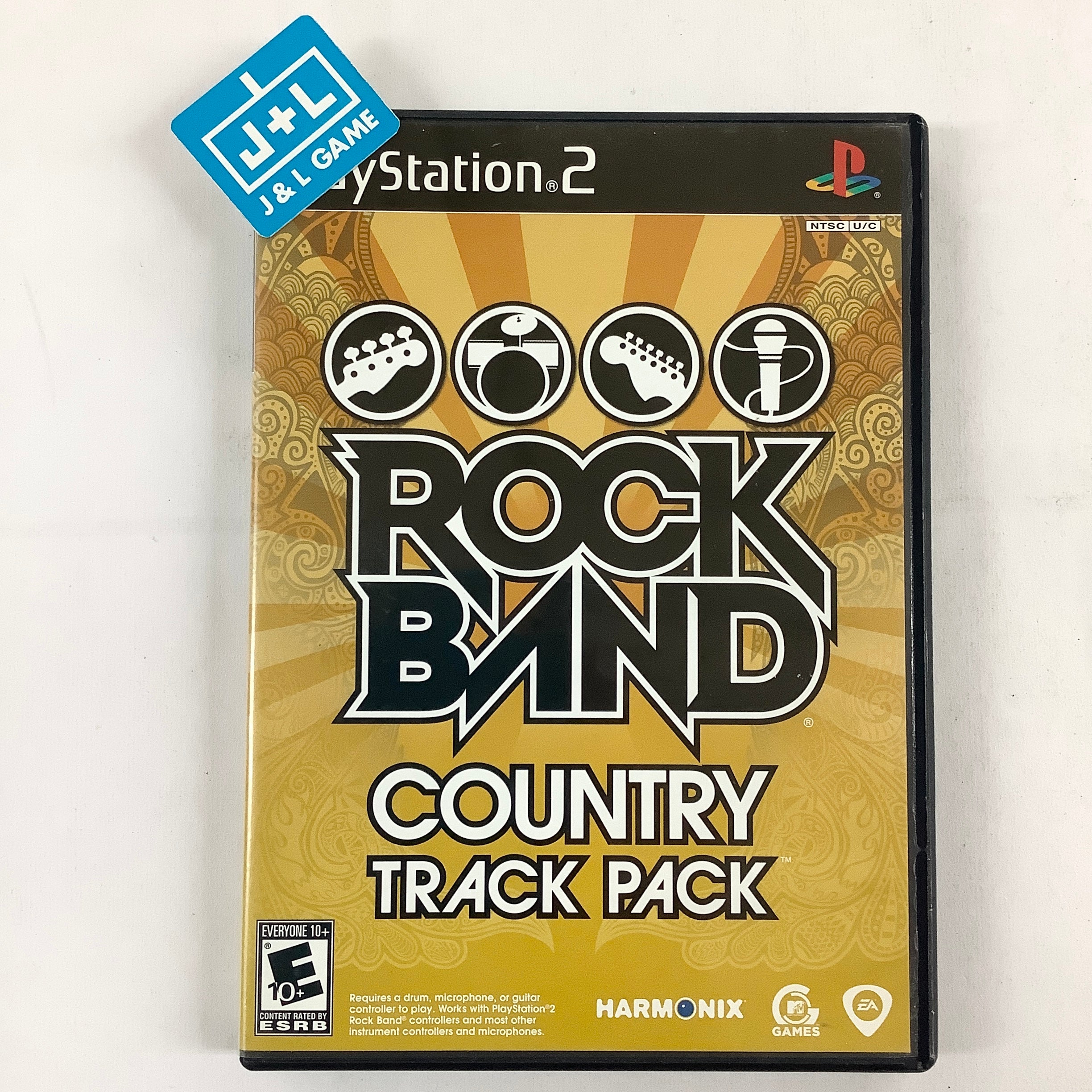 Rock Band Country Track Pack - (PS2) PlayStation 2 [Pre-Owned] Video Games MTV Games   