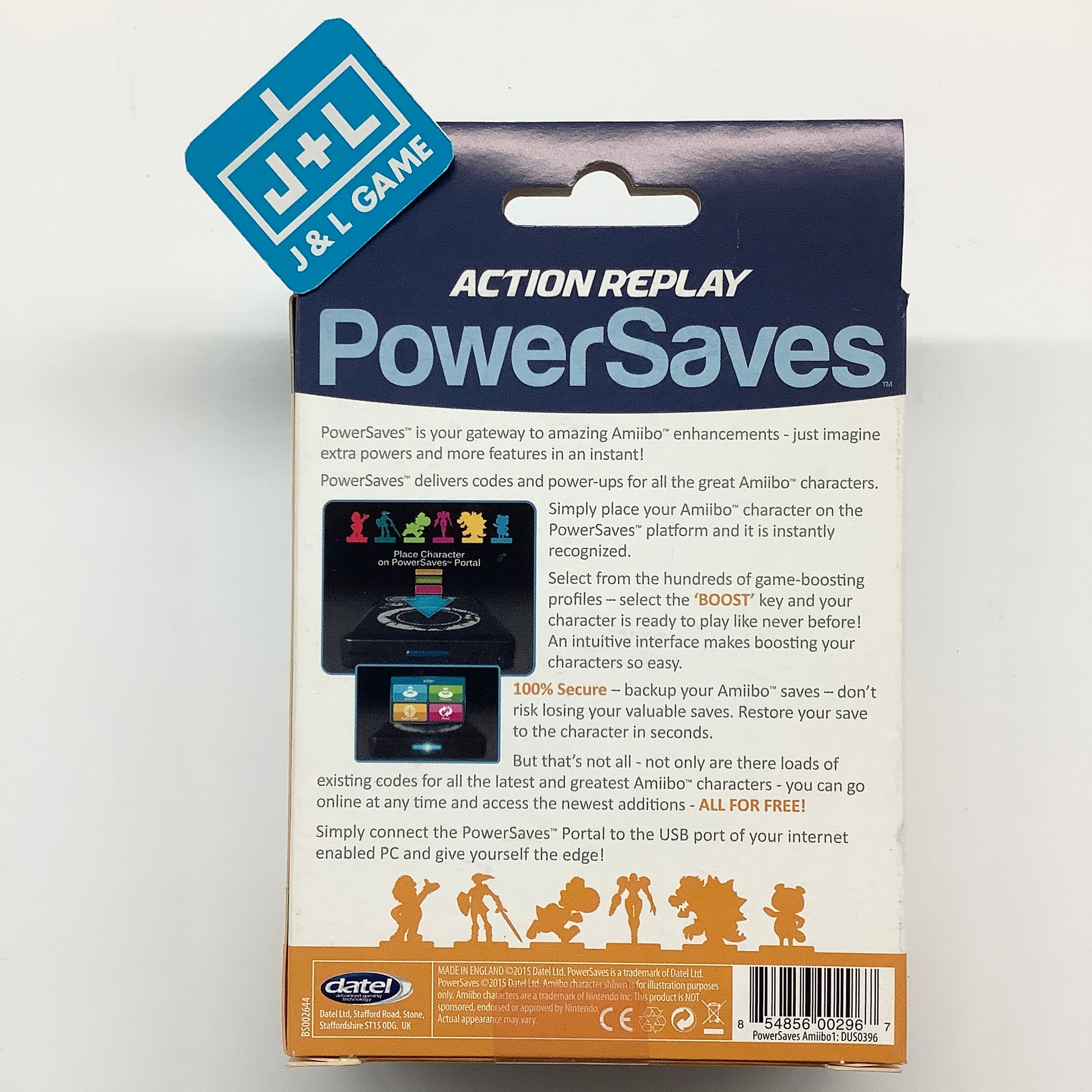 Datel Action Replay Power Saves Amiibo Characters -  Nintendo WiiU and 3DS Accessories Datel   