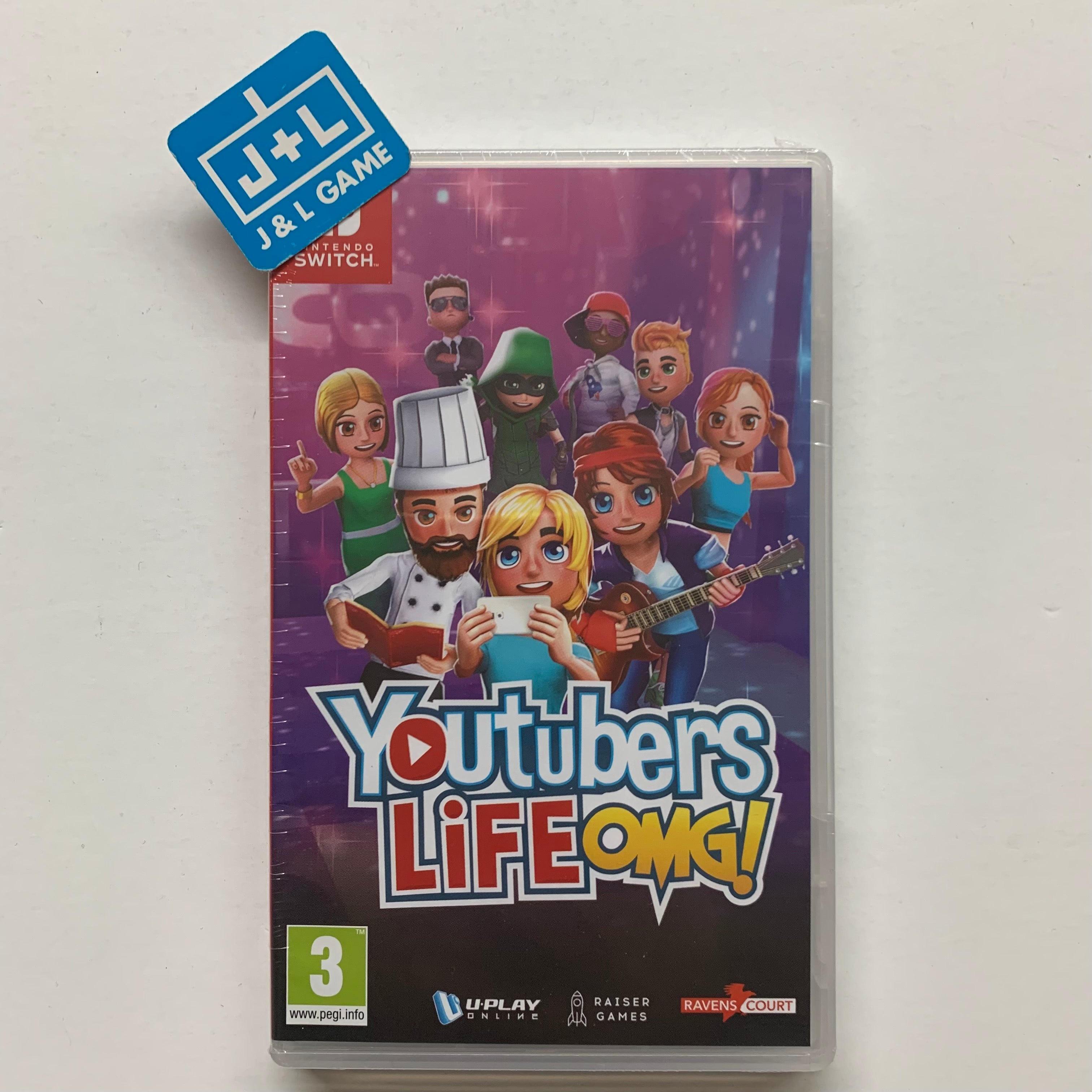 YouTubers Life OMG! - (NSW) Nintendo Switch (European Import) Video Games Ravenscourt   