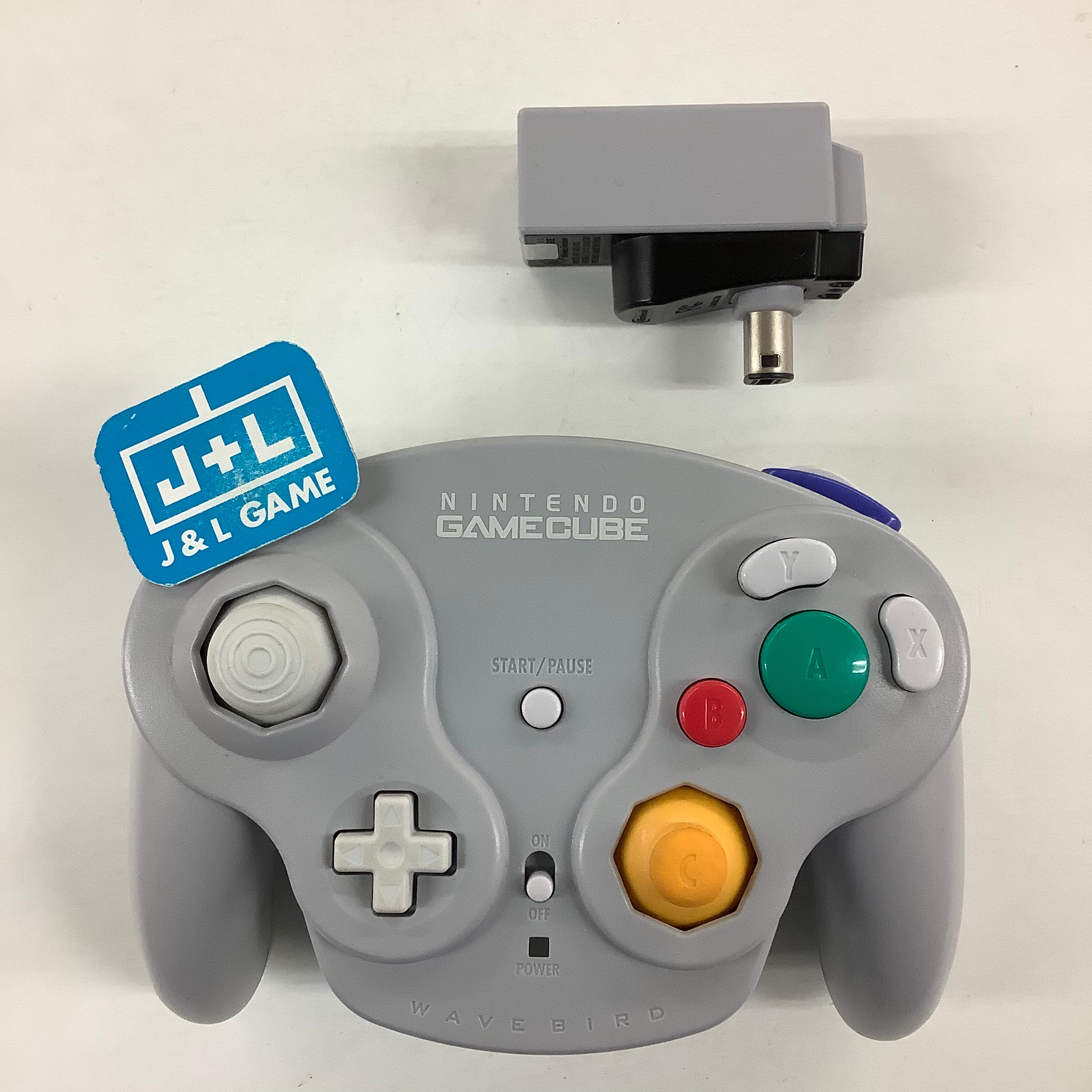 Gamecube Wavebird Wireless Controller (Gray) - (GC) Nintendo GameCube [Pre-Owned] Accessories Nintendo   