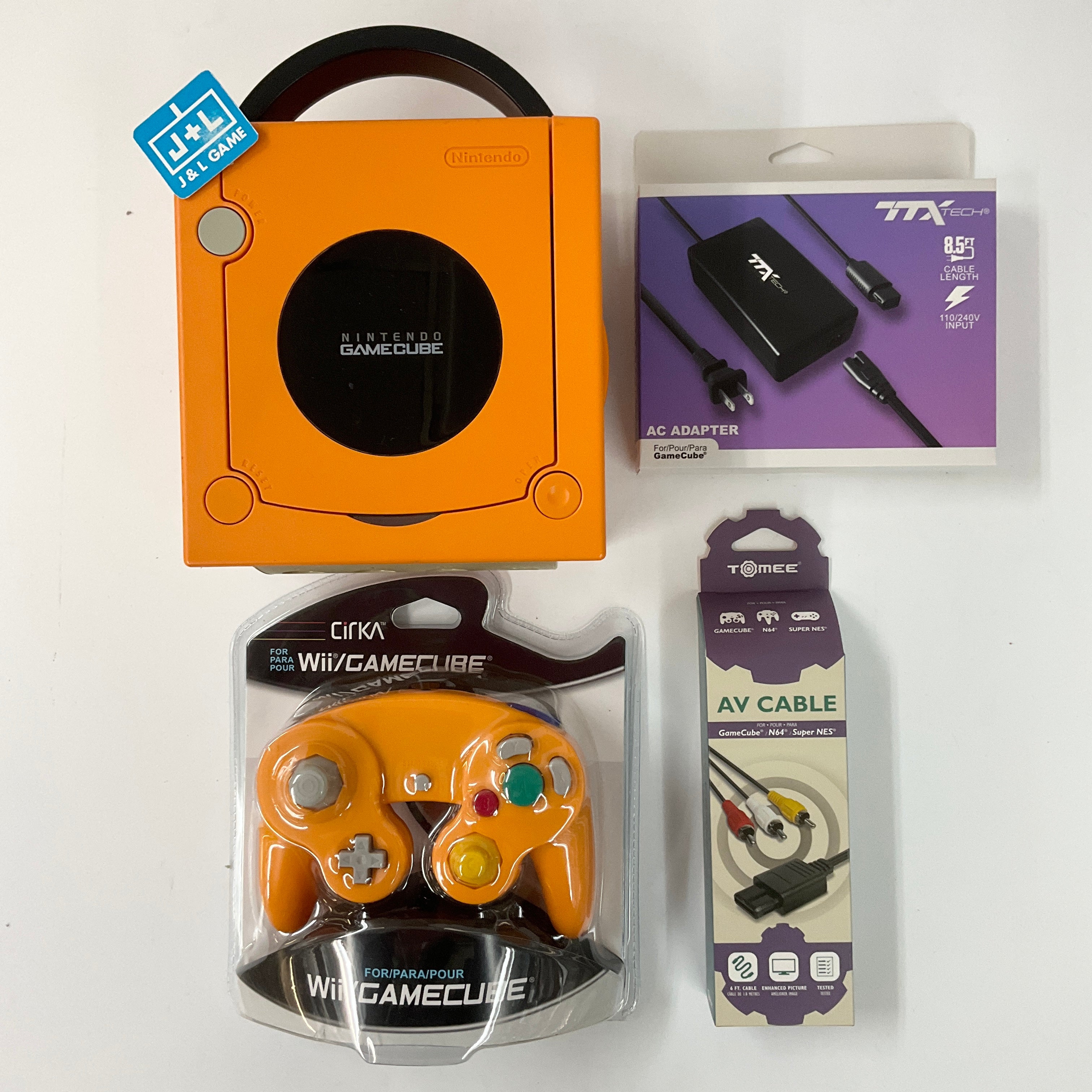 Nintendo Gamecube Console Spice Orange (Japanese Import) - (GC) GameCube [Pre-Owned] Consoles Nintendo   