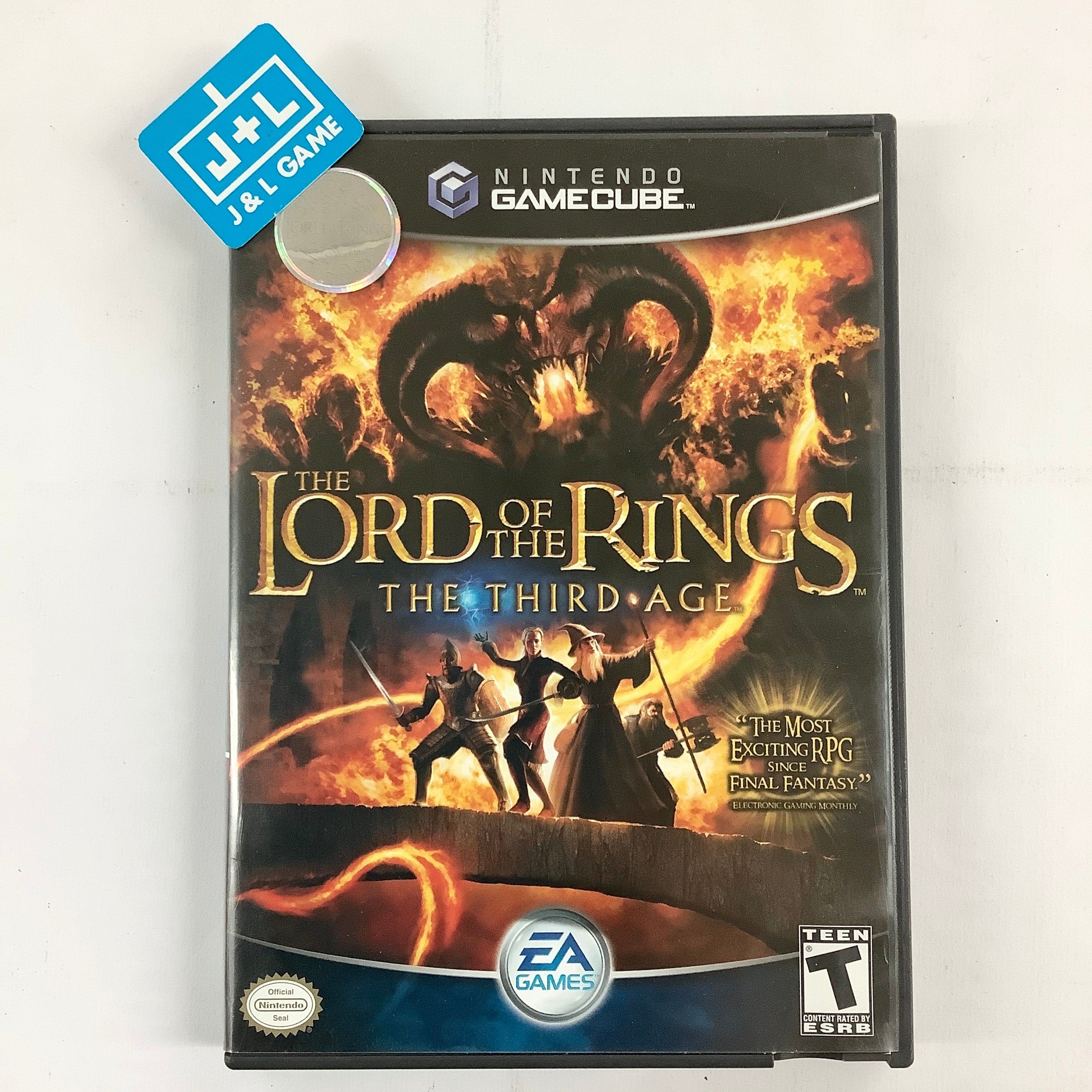 The Lord of the Rings: The Third Age - (GC) GameCube [Pre-Owned] Video Games EA Games   