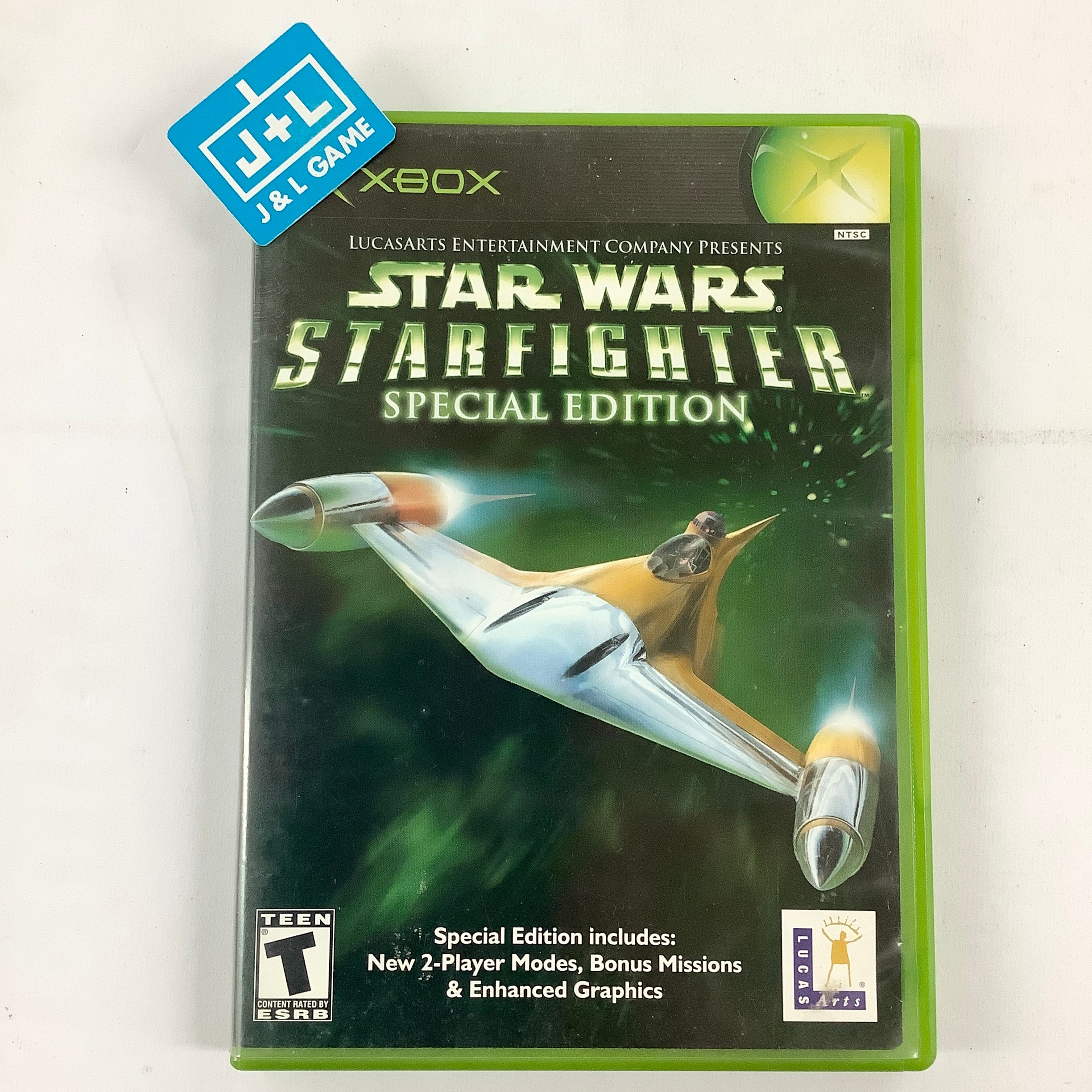 Star Wars Starfighter: Special Edition - (XB) Xbox [Pre-Owned] Video Games LucasArts   