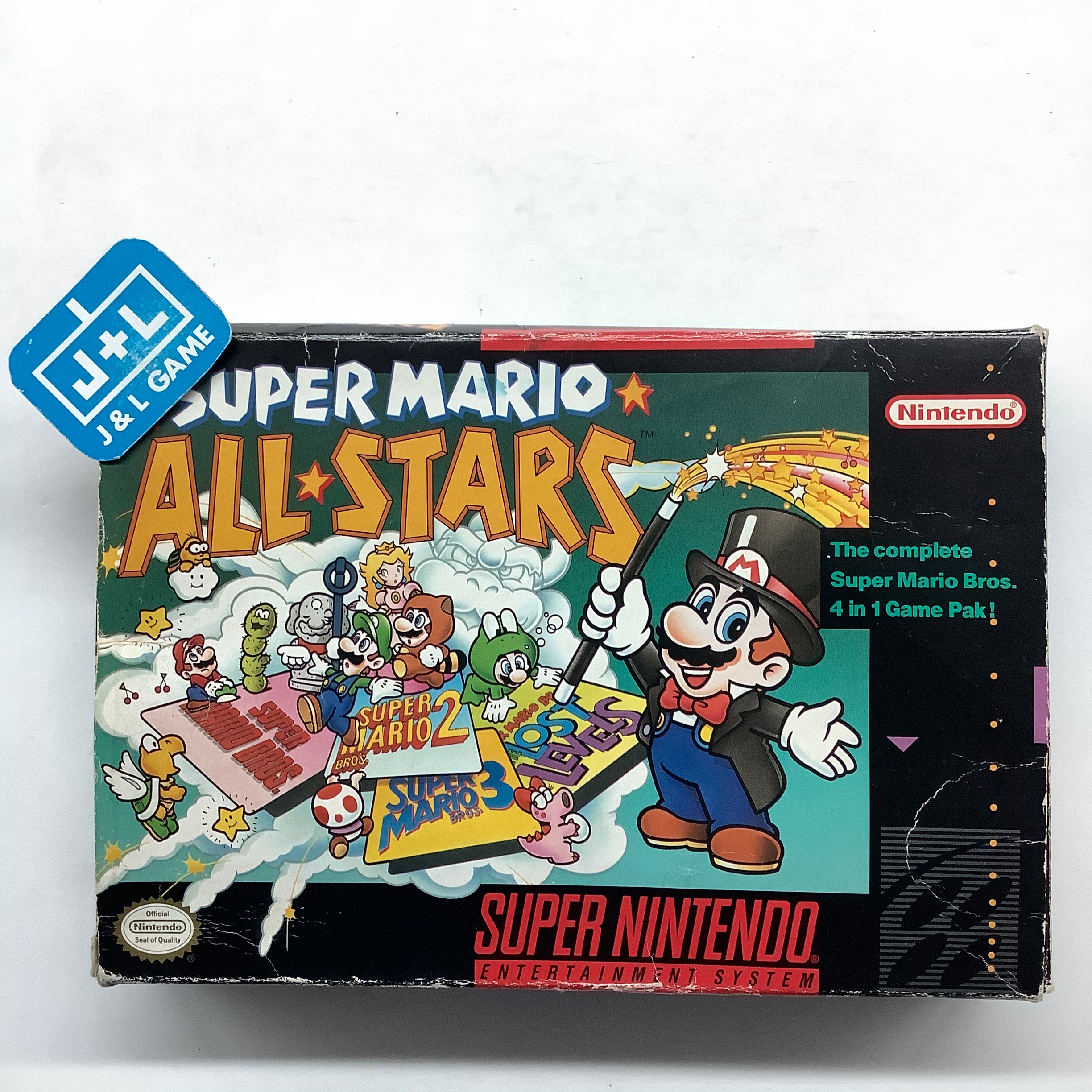 Super Mario All-Stars - (SNES) Super Nintendo  [Pre-Owned] Video Games Nintendo   