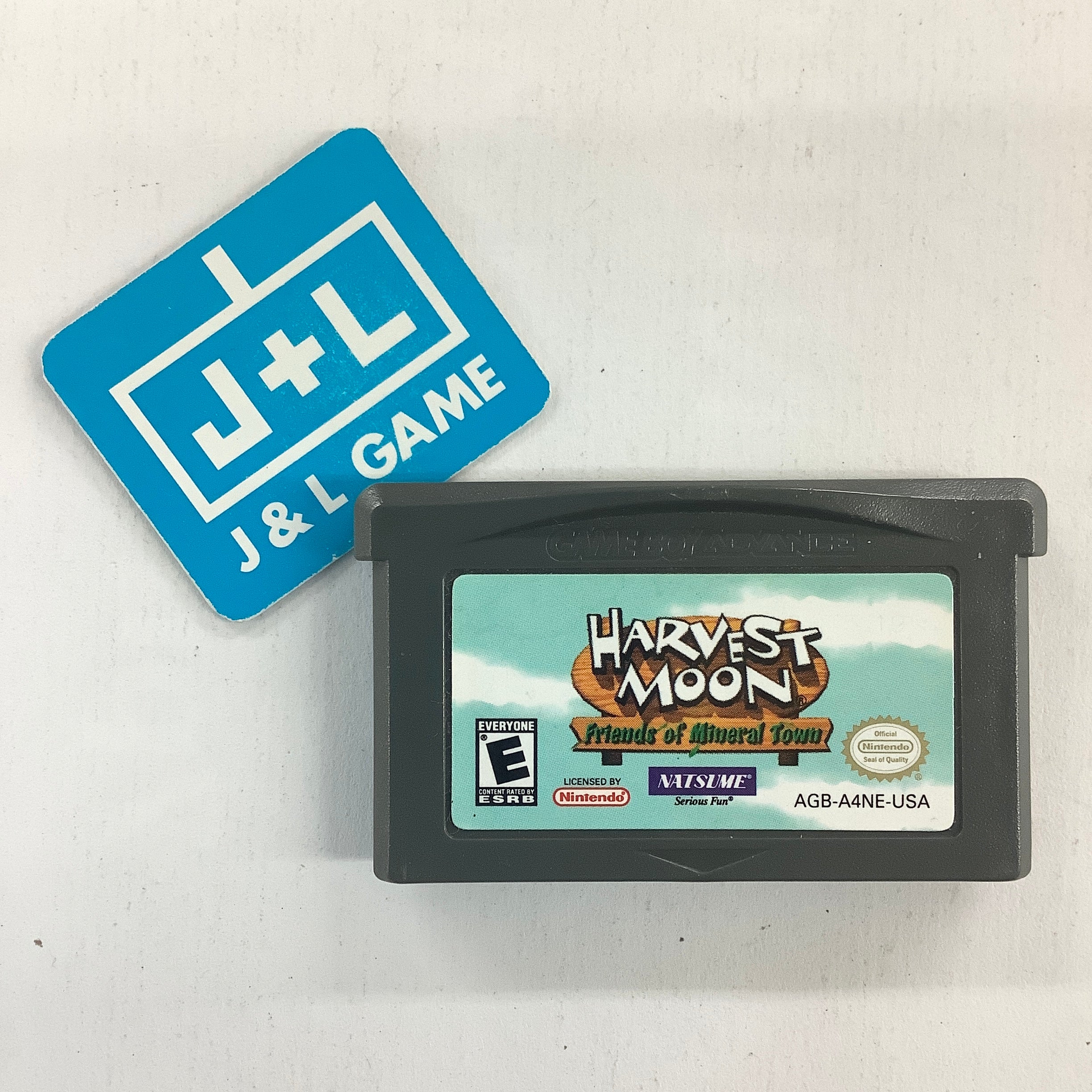 Harvest Moon: Friends of Mineral Town - (GBA) Game Boy Advance [Pre-Owned] Video Games Natsume   