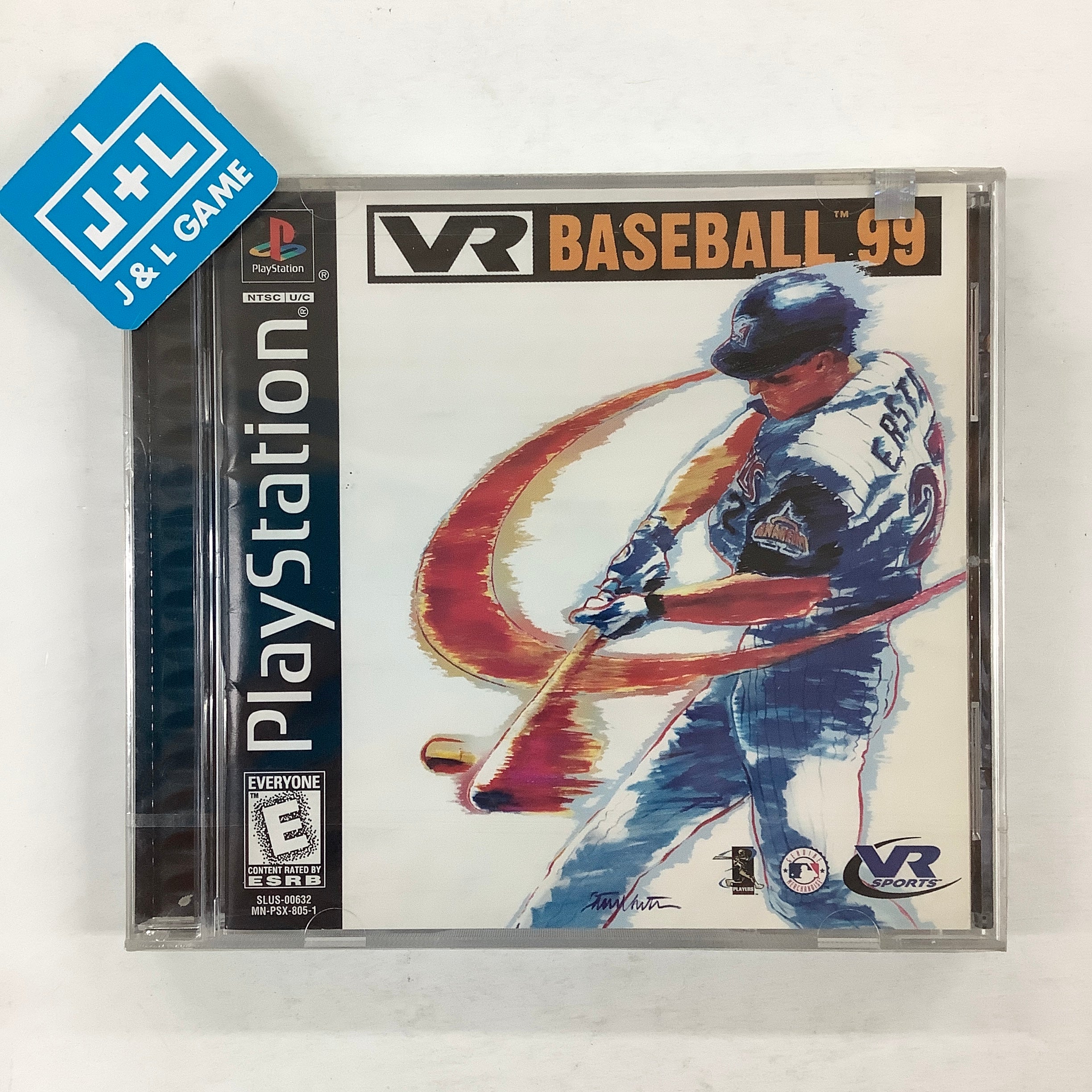 VR Baseball 99 - (PS1) PlayStation 1 Video Games Interplay   