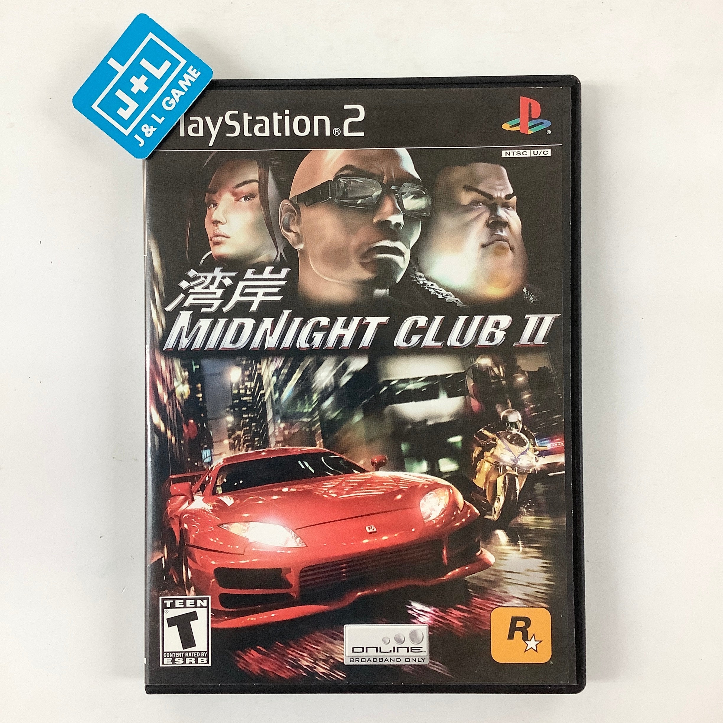 Midnight Club II - (PS2) PlayStation 2 [Pre-Owned] Video Games Rockstar Games   