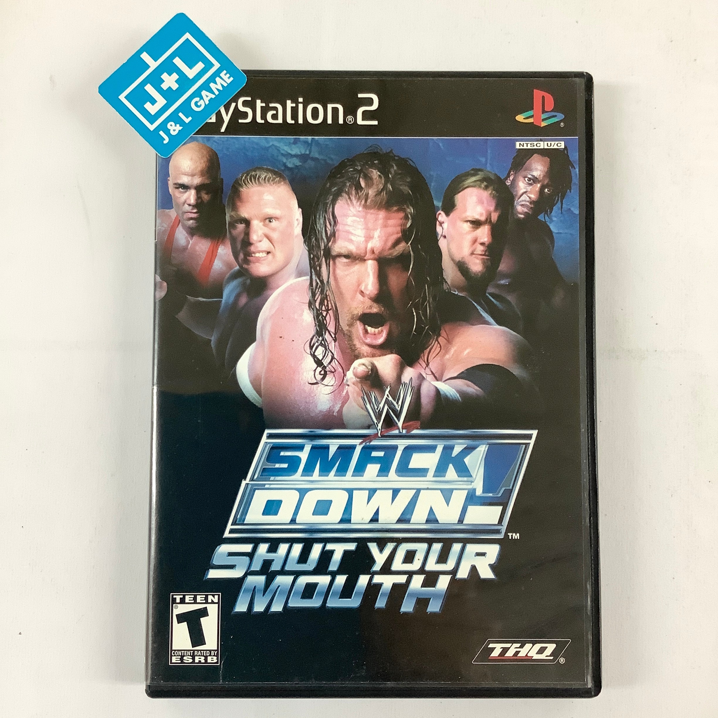 WWE SmackDown! Shut Your Mouth - (PS2) PlayStation 2 [Pre-Owned] Video Games THQ   