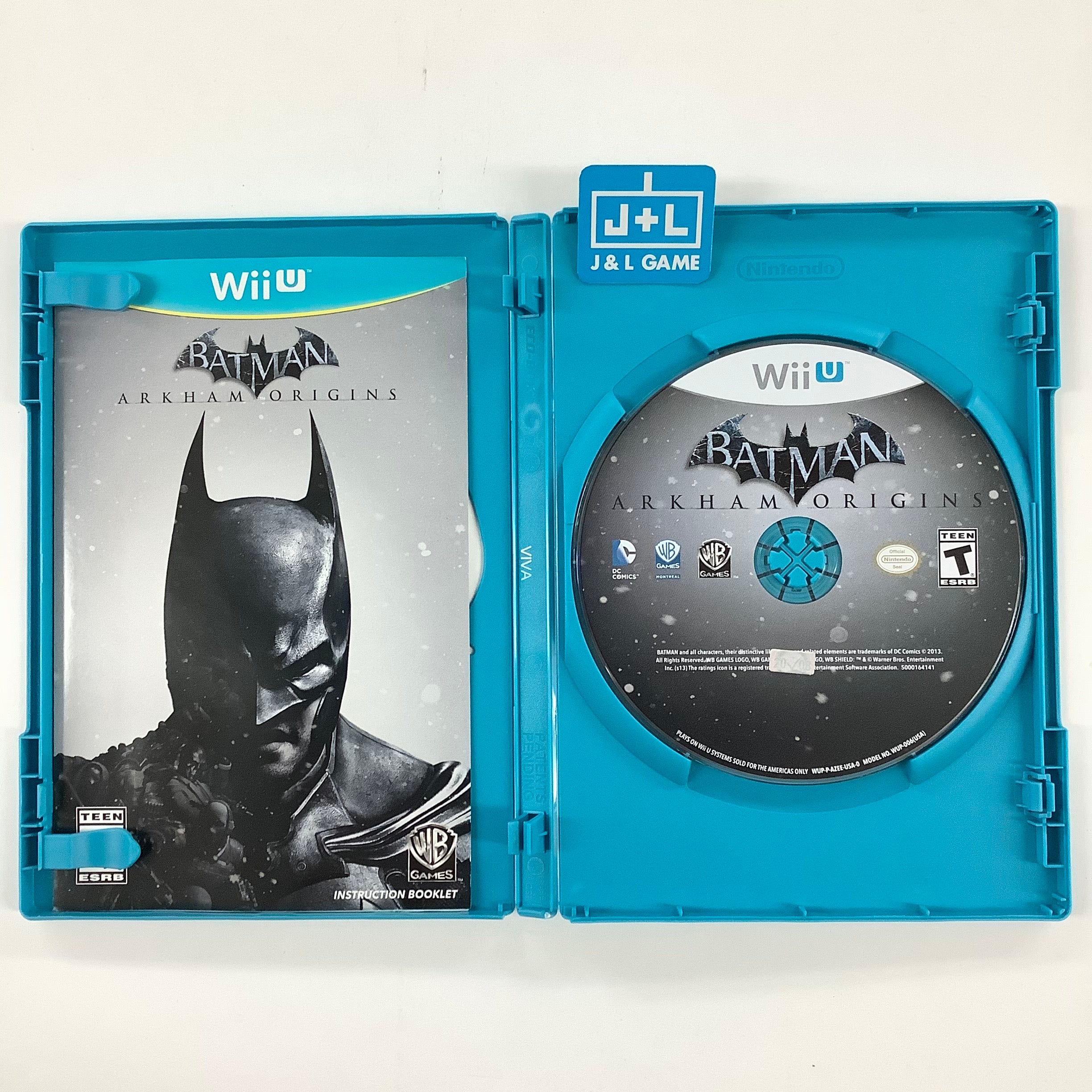 Batman: Arkham Origins - Nintendo Wii U [Pre-Owned] Video Games Warner Bros. Interactive Entertainment   