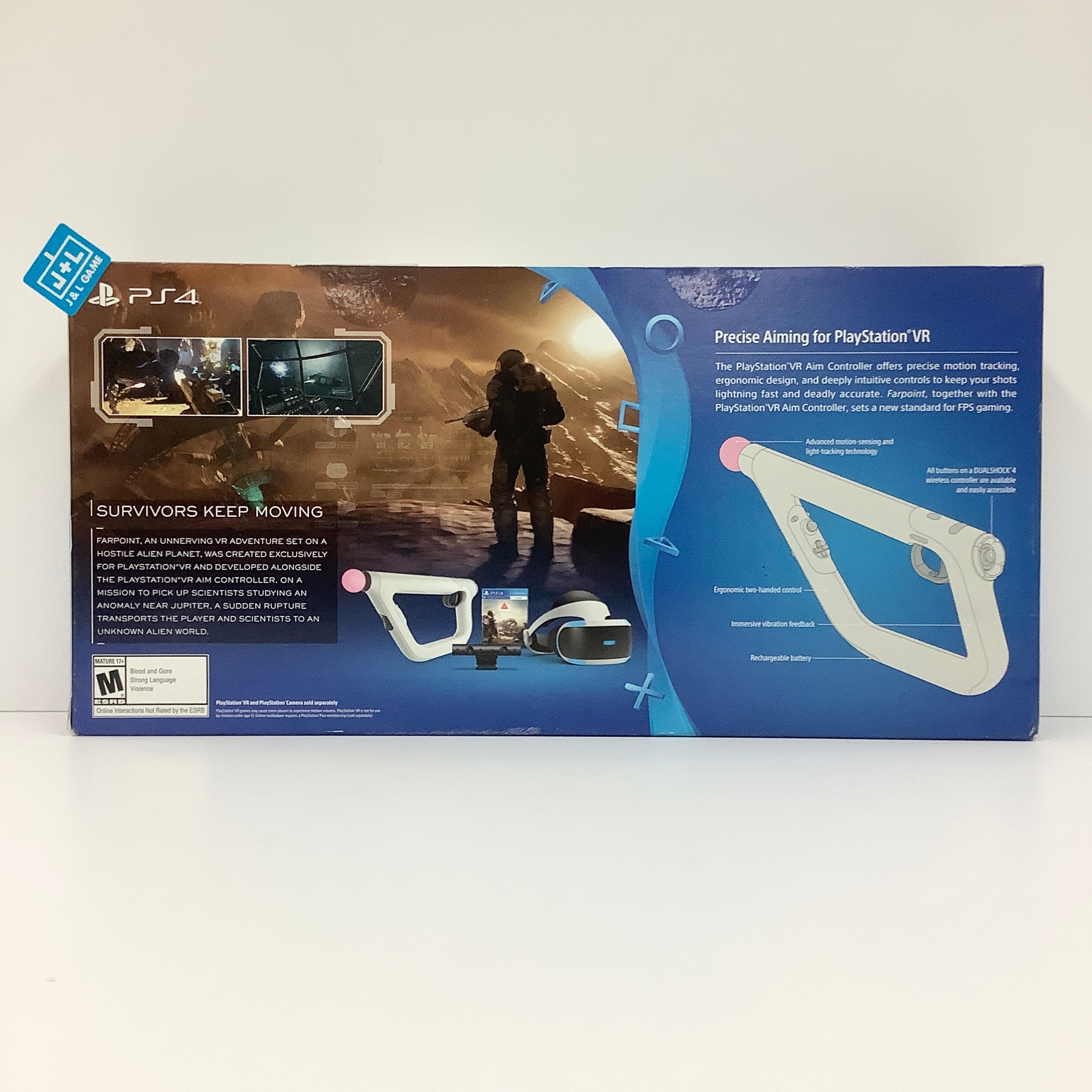 PSVR Aim Controller Farpoint Bundle ( PlayStation VR ) - (PS4) PlayStation 4 Accessories Sony   