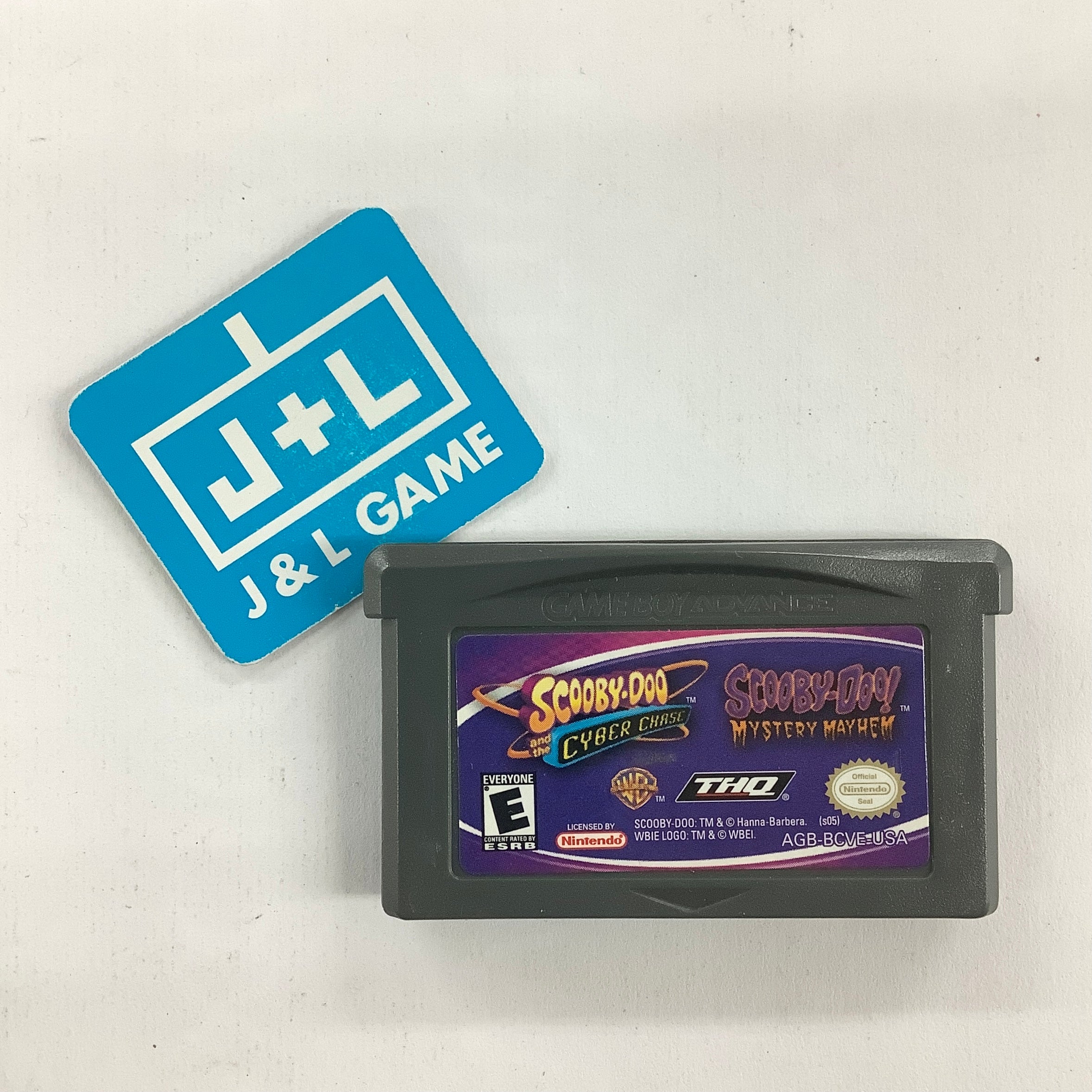 2 Games in 1 Double Pack: Scooby-Doo and the Cyber Chase / Scooby-Doo! Mystery Mayhem - (GBA) Game Boy Advance [Pre-Owned] Video Games THQ   