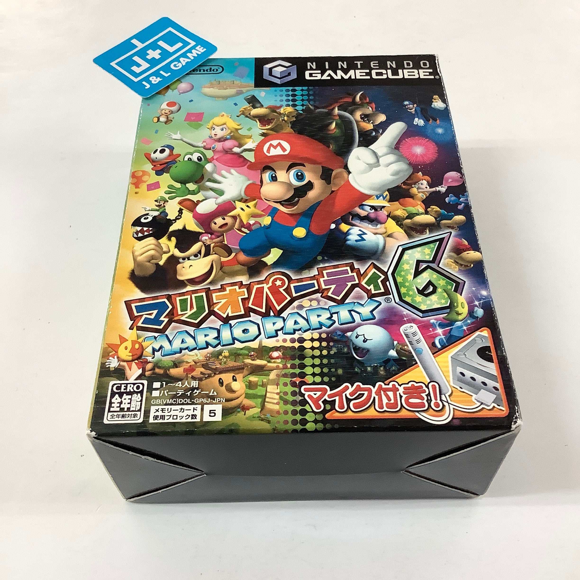 Mario Party 6 With Microphone Bundle - (GC) GameCube [Pre-Owned] (Japanese Import) Video Games Nintendo   