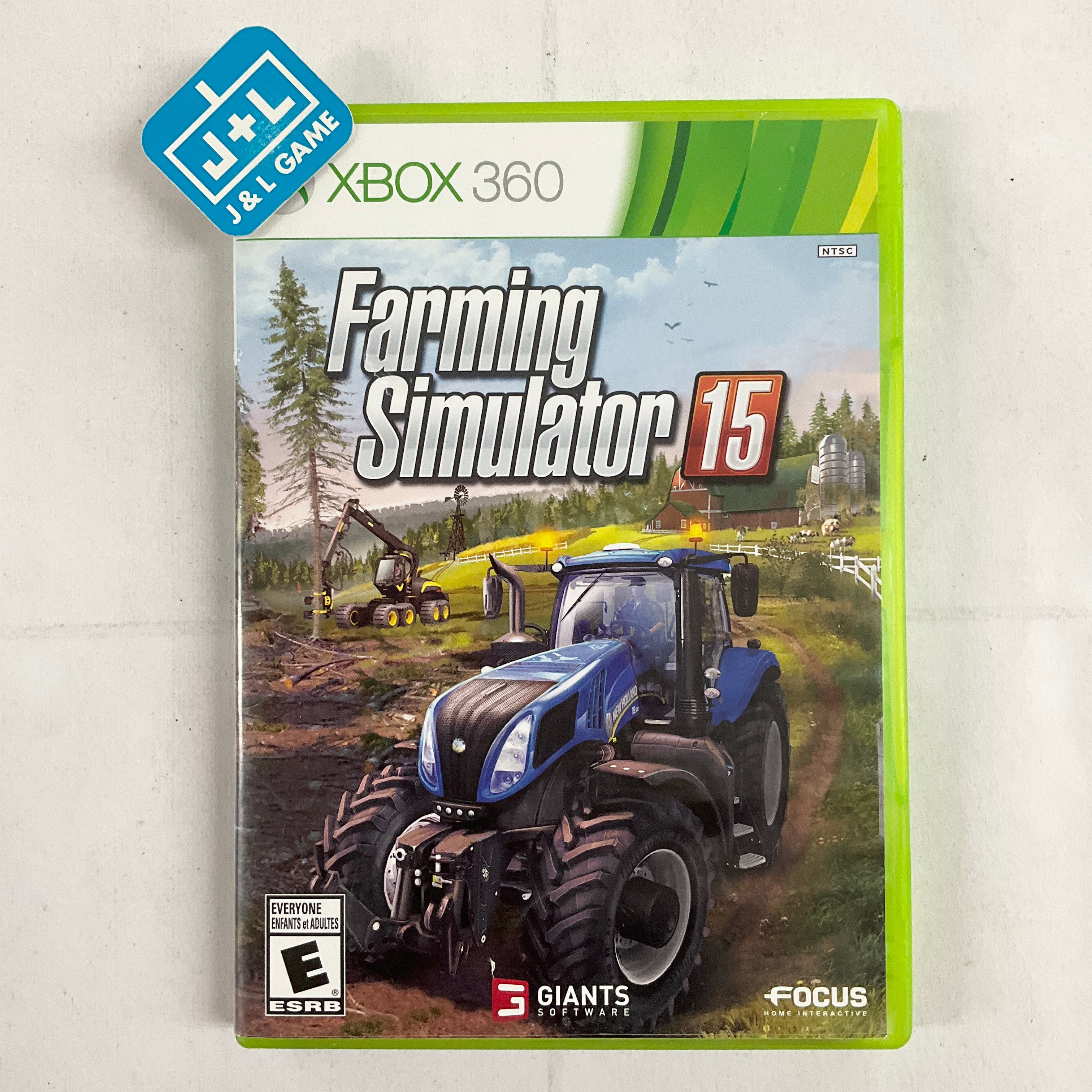 Farming Simulator 15 - Xbox 360 [Pre-Owned] Video Games Maximum Games   