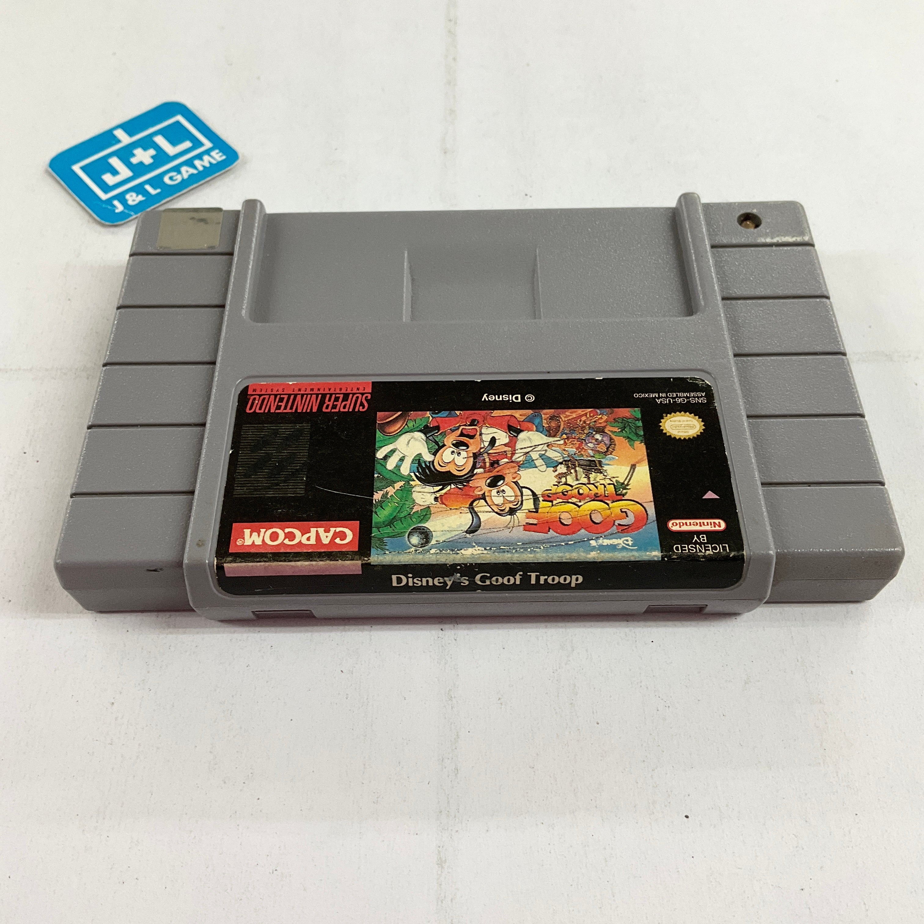 Disney's Goof Troop - (SNES) Super Nintendo [Pre-Owned] Video Games Capcom   