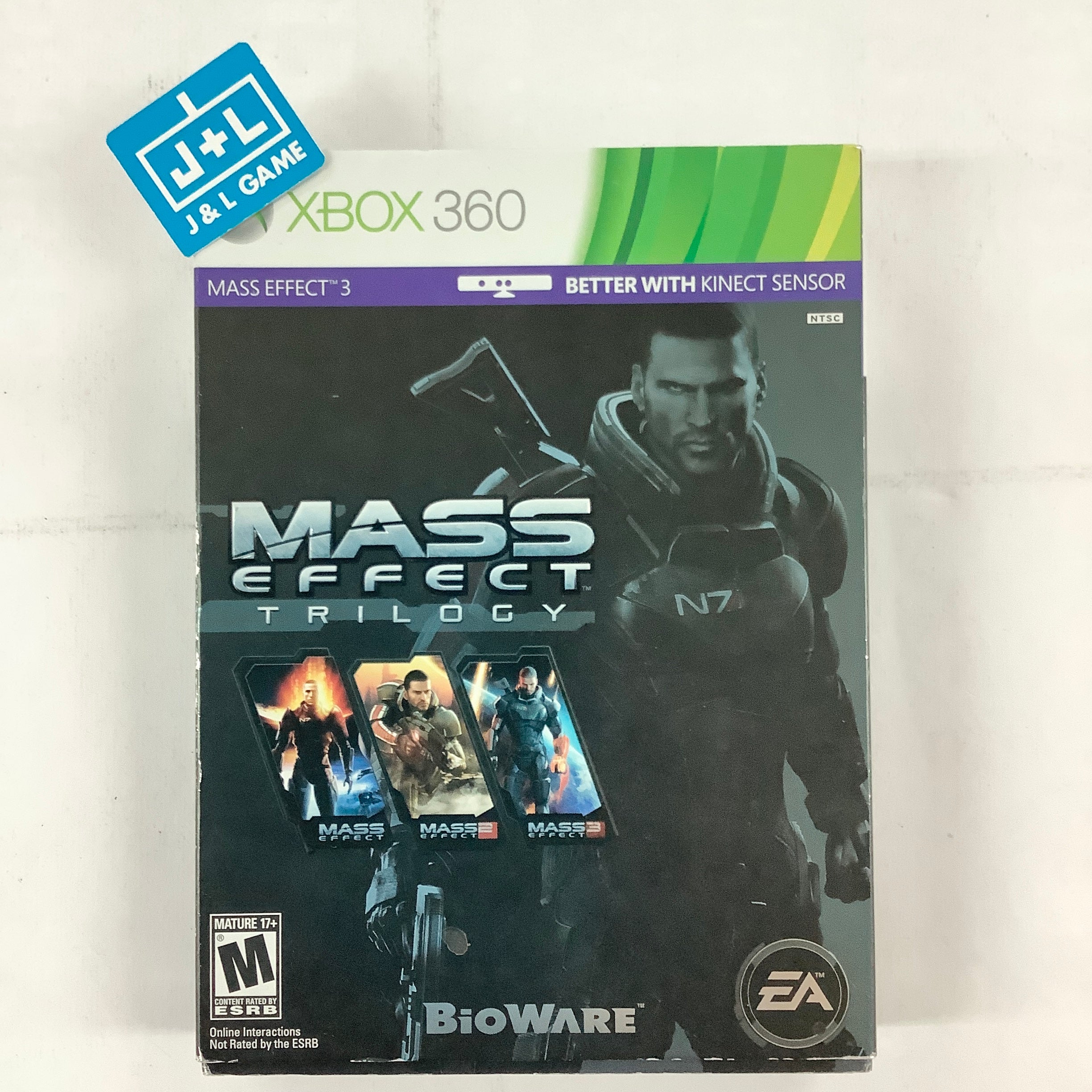 Mass Effect Trilogy - Xbox 360 [Pre-Owned] Video Games Electronic Arts   