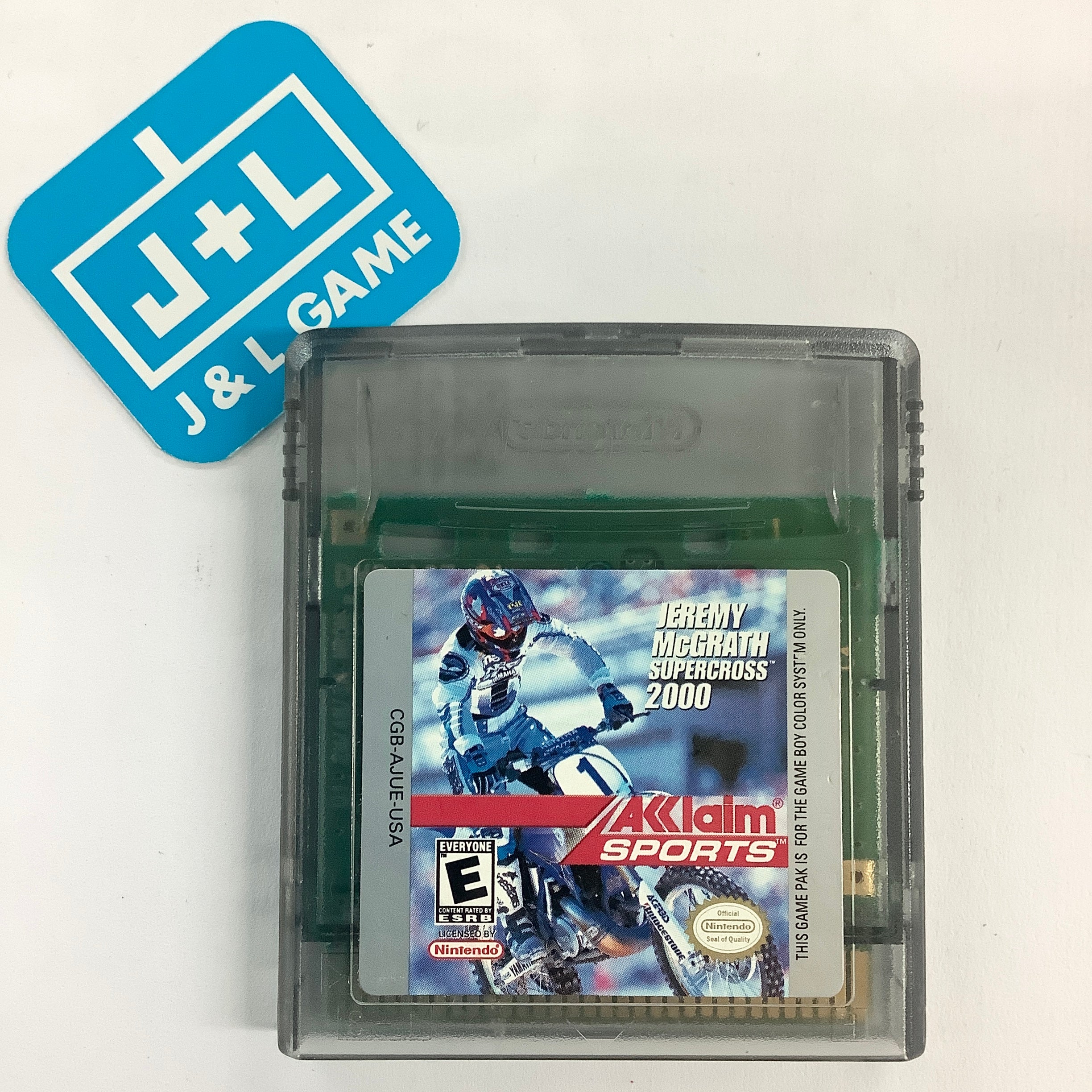 Jeremy McGrath Supercross 2000 - (GBC) Game Boy Color [Pre-Owned] Video Games Acclaim   