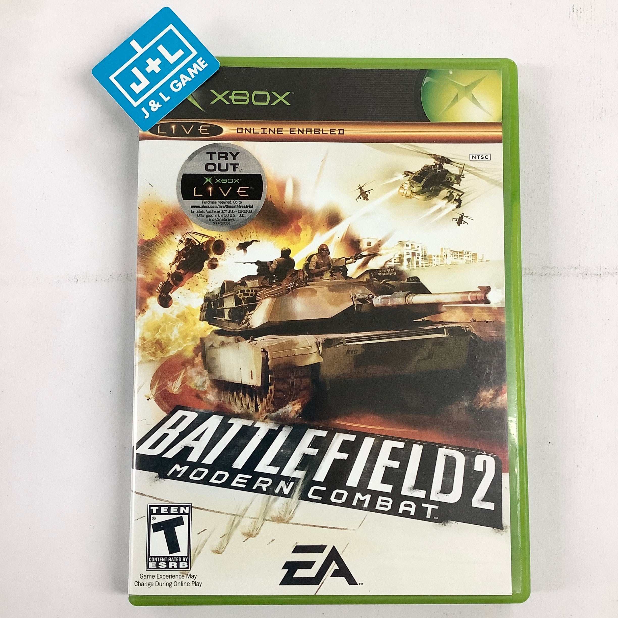 Battlefield 2: Modern Combat - (XB) Xbox [Pre-Owned] Video Games EA Games   