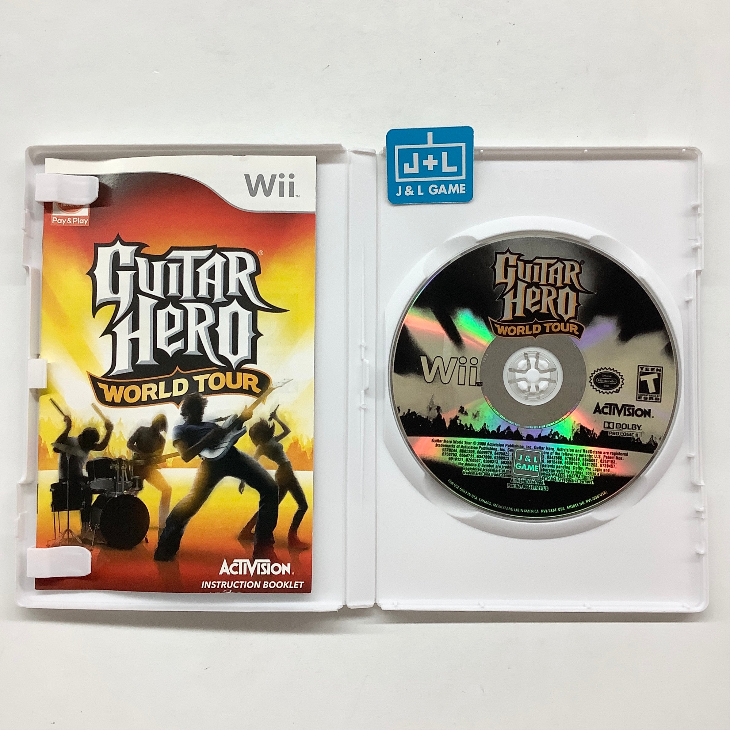 Guitar Hero World Tour - Nintendo Wii [Pre-Owned] Video Games Activision   