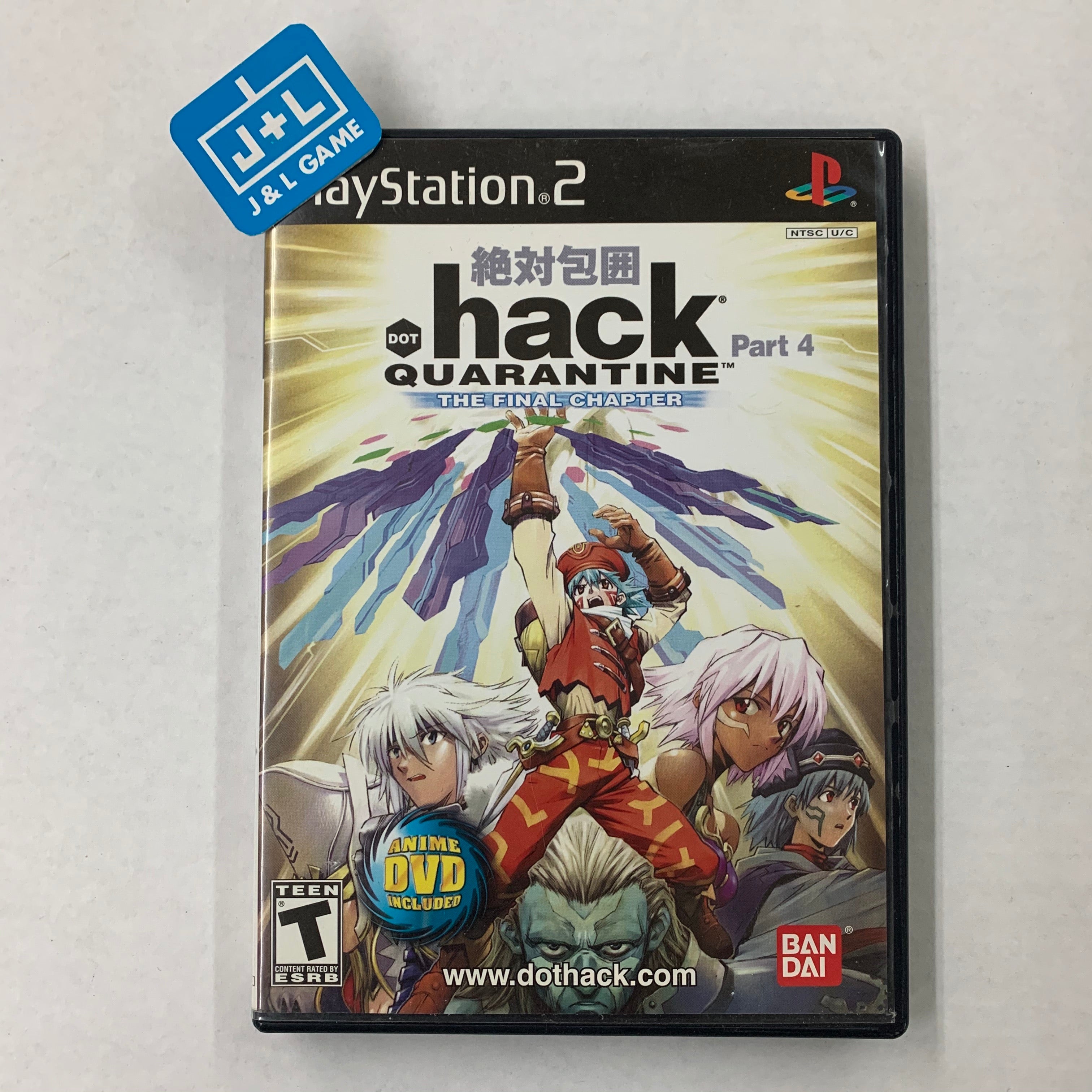 .hack//Part 4: Quarantine - (PS2) PlayStation 2 [Pre-Owned] Video Games Bandai Namco   