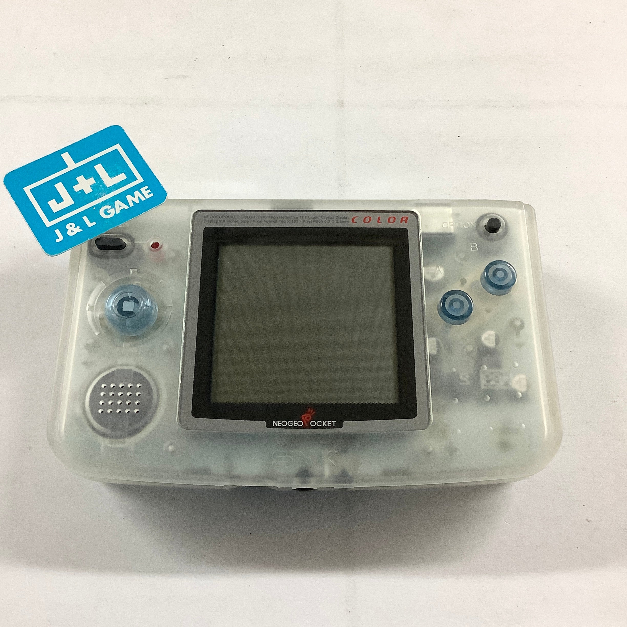 Neo-Geo Pocket Color Console (Crystal White) - SNK NeoGeo Pocket Color [Pre-Owned] (Japanese Import) Consoles SNK   