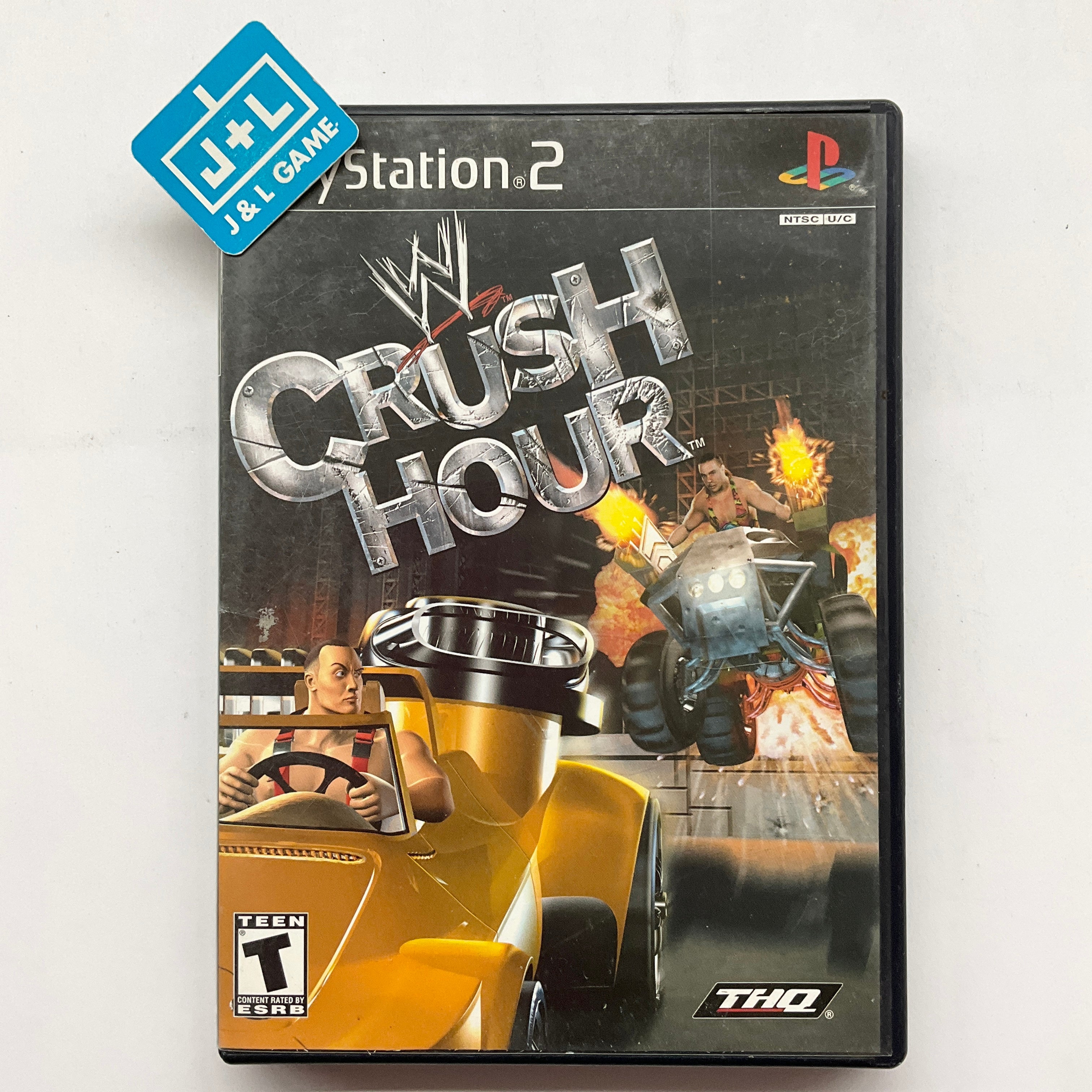 WWE Crush Hour - (PS2) PlayStation 2 [Pre-Owned] Video Games THQ   