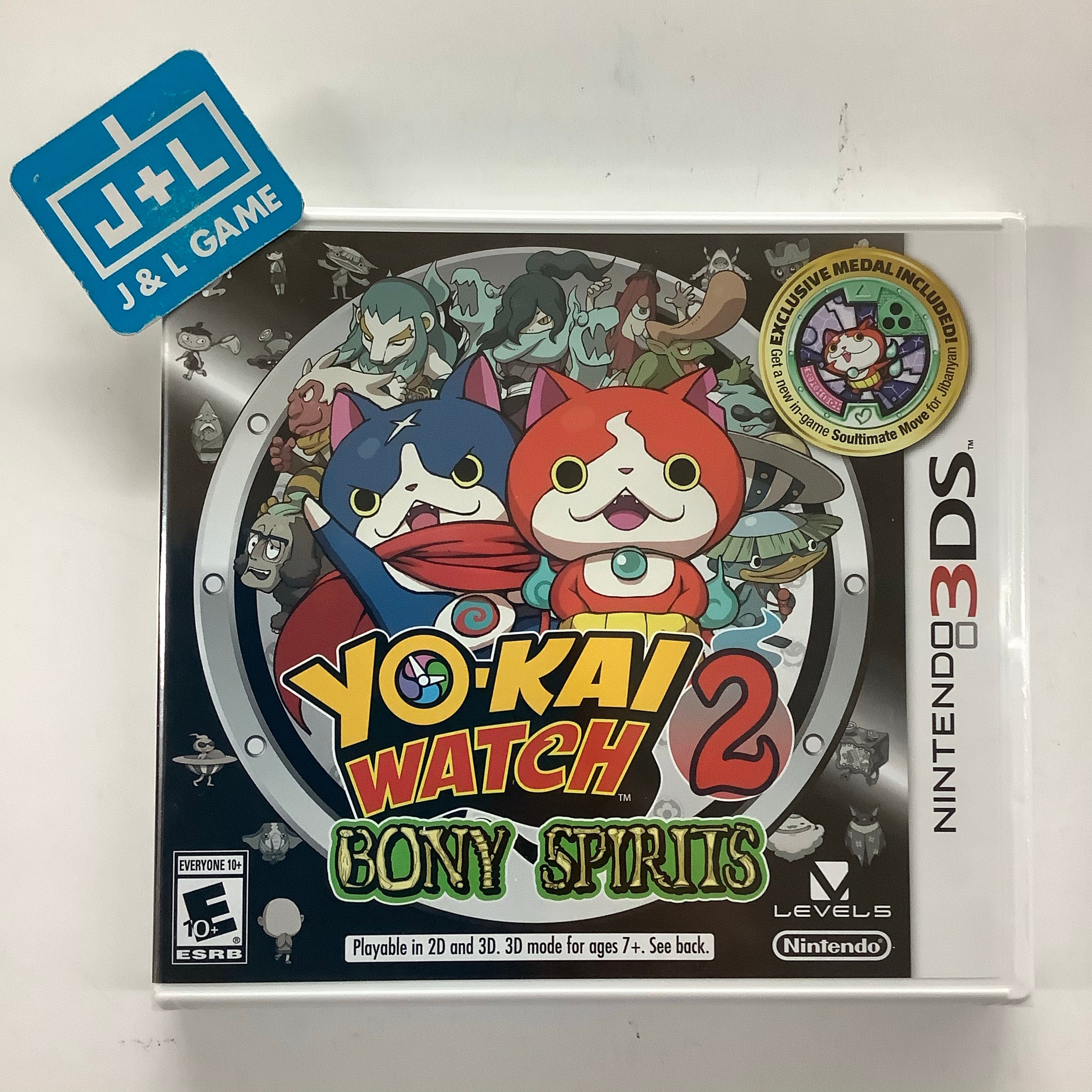 Yo-kai Watch 2: Bony Spirits - Nintendo 3DS Video Games Nintendo   