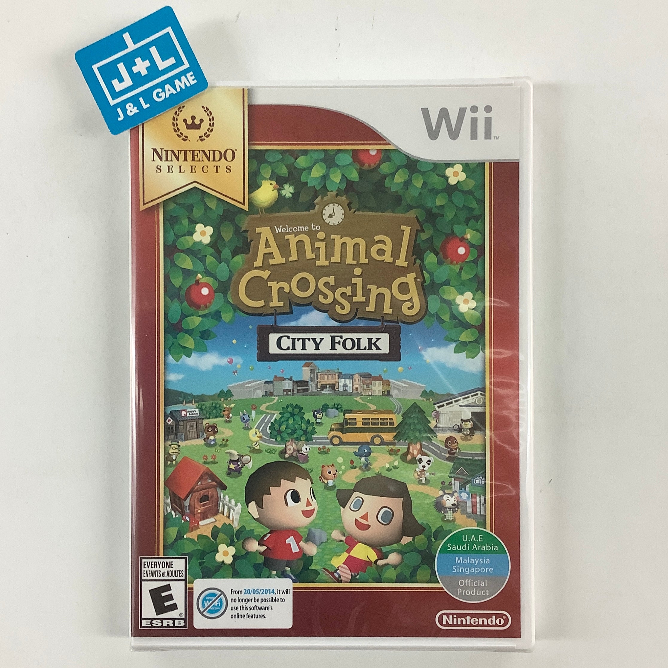 Animal Crossing: City Folk (Nintendo Selects) (World Edition) - Nintendo Wii Video Games Nintendo   