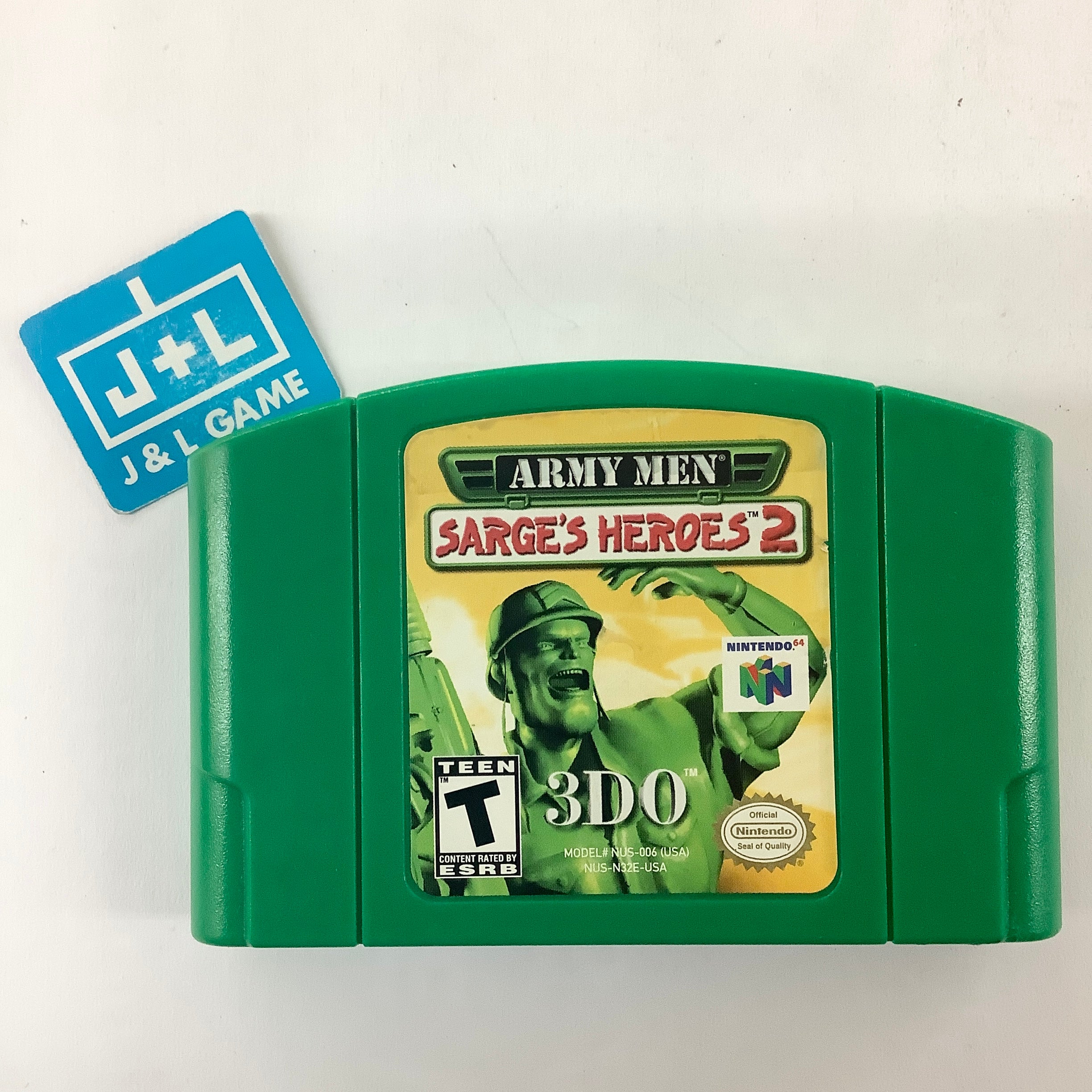 Army Men: Sarge's Heroes 2 - (N64) Nintendo 64 [Pre-Owned] Video Games 3DO   