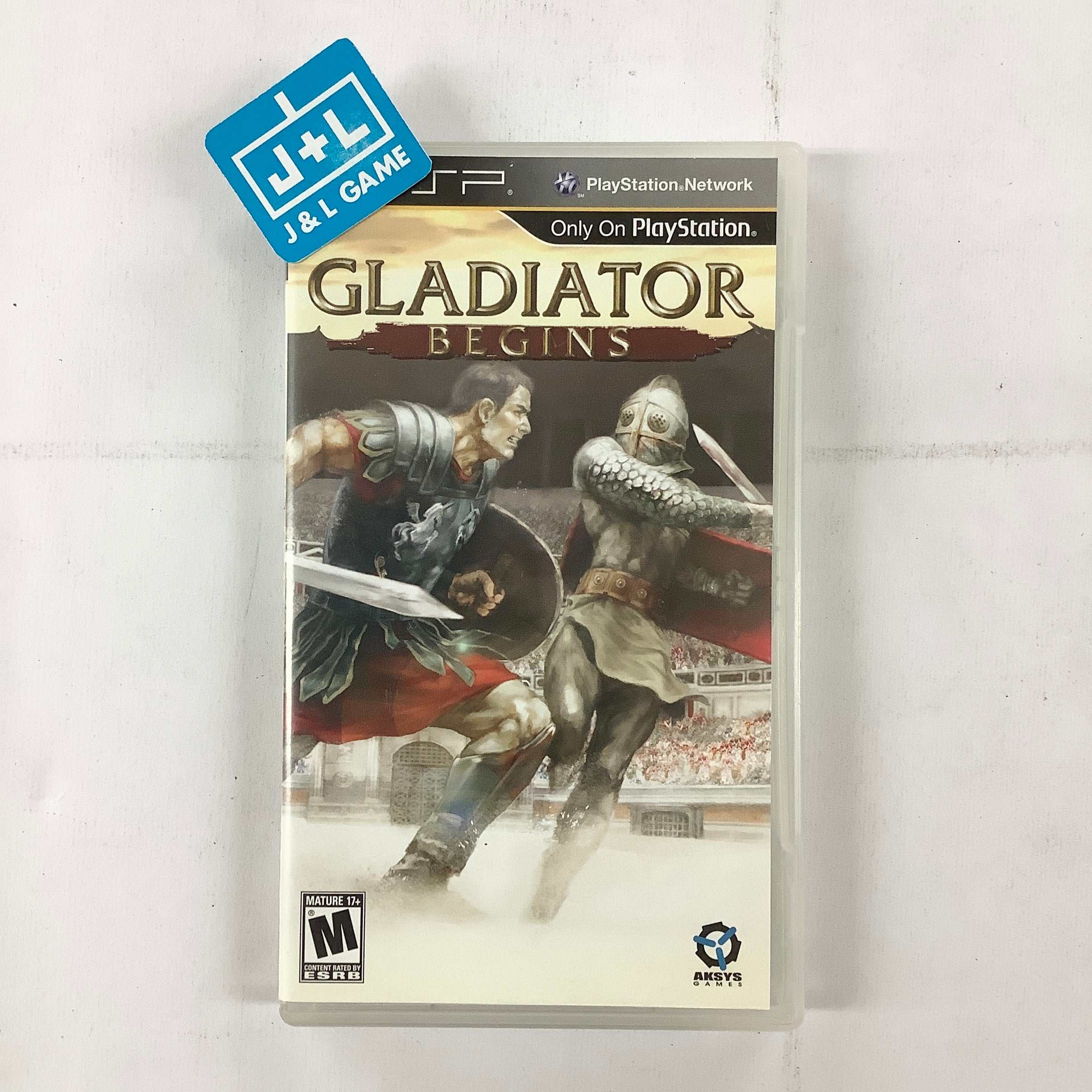 Gladiator Begins - Sony PSP [Pre-Owned] Video Games Aksys Games   