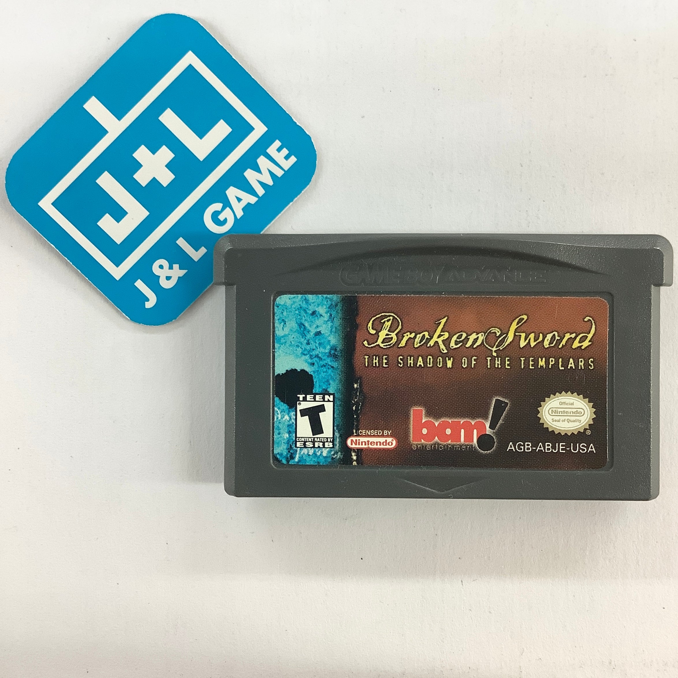 Broken Sword: The Shadow of the Templars - (GBA) Game Boy Advance [Pre-Owned] Video Games Bam Entertainment   