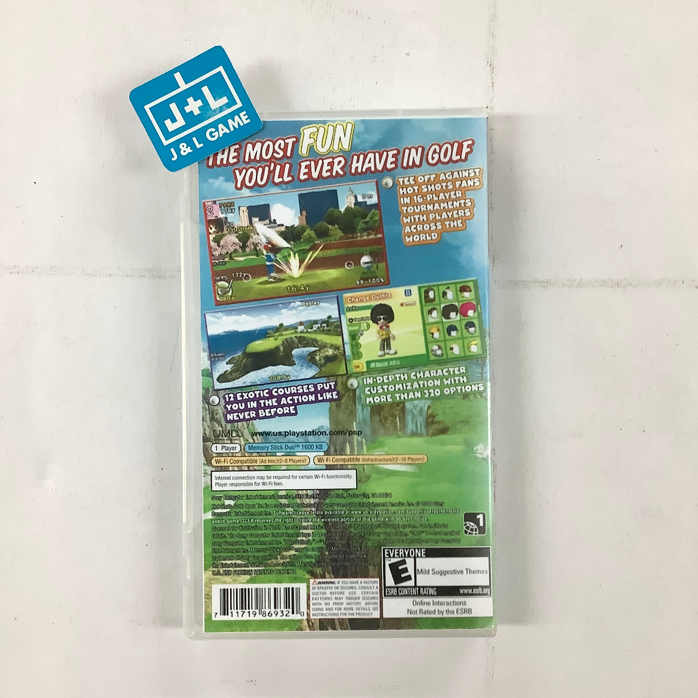 Hot Shots Golf: Open Tee 2 - Sony PSP [Pre-Owned] Video Games PlayStation   