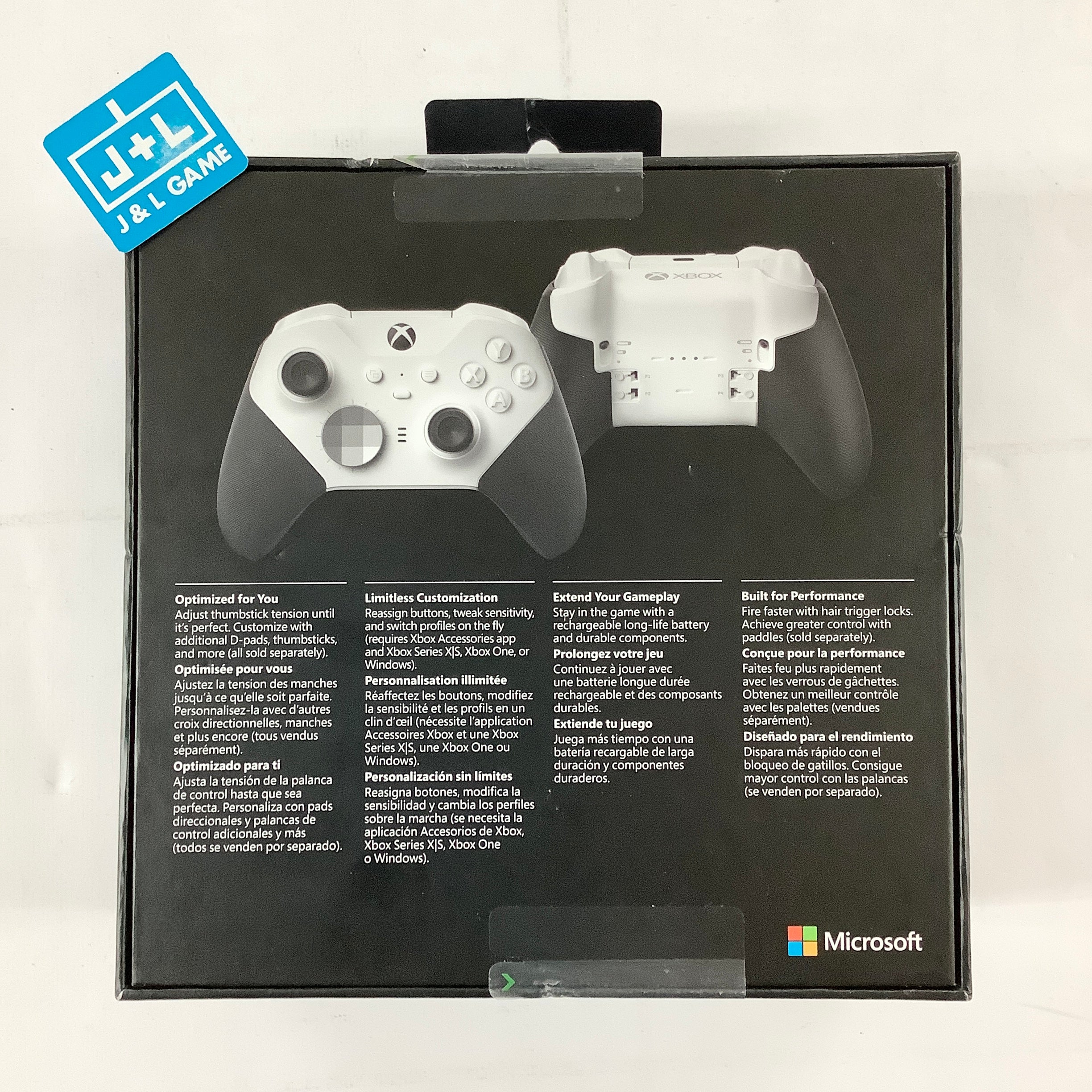 Xbox Elite Wireless Controller Series 2 Core (White) - (XB1) Xbox One Accessories Xbox   