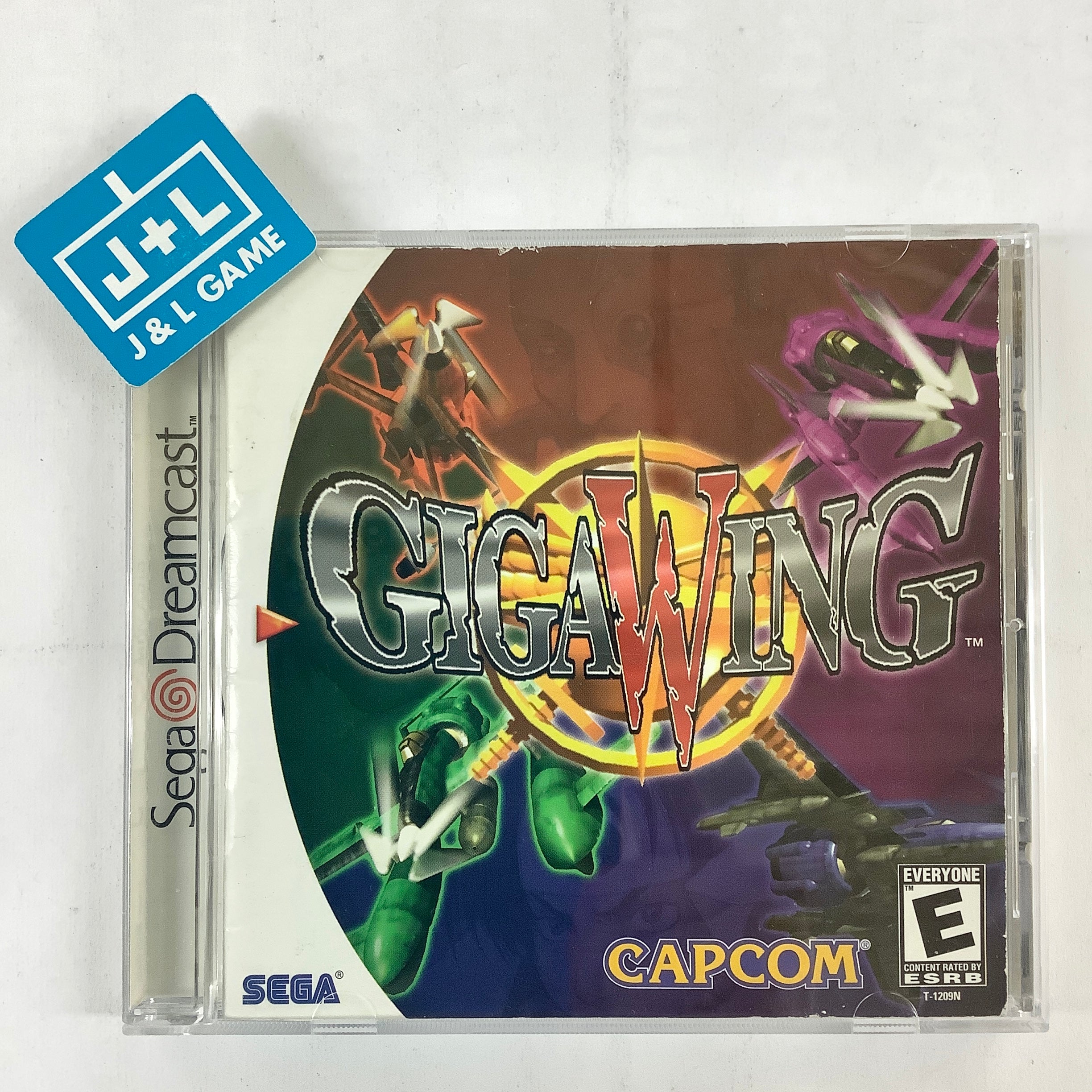 Giga Wing - (DC) SEGA Dreamcast [Pre-Owned] Video Games Capcom   