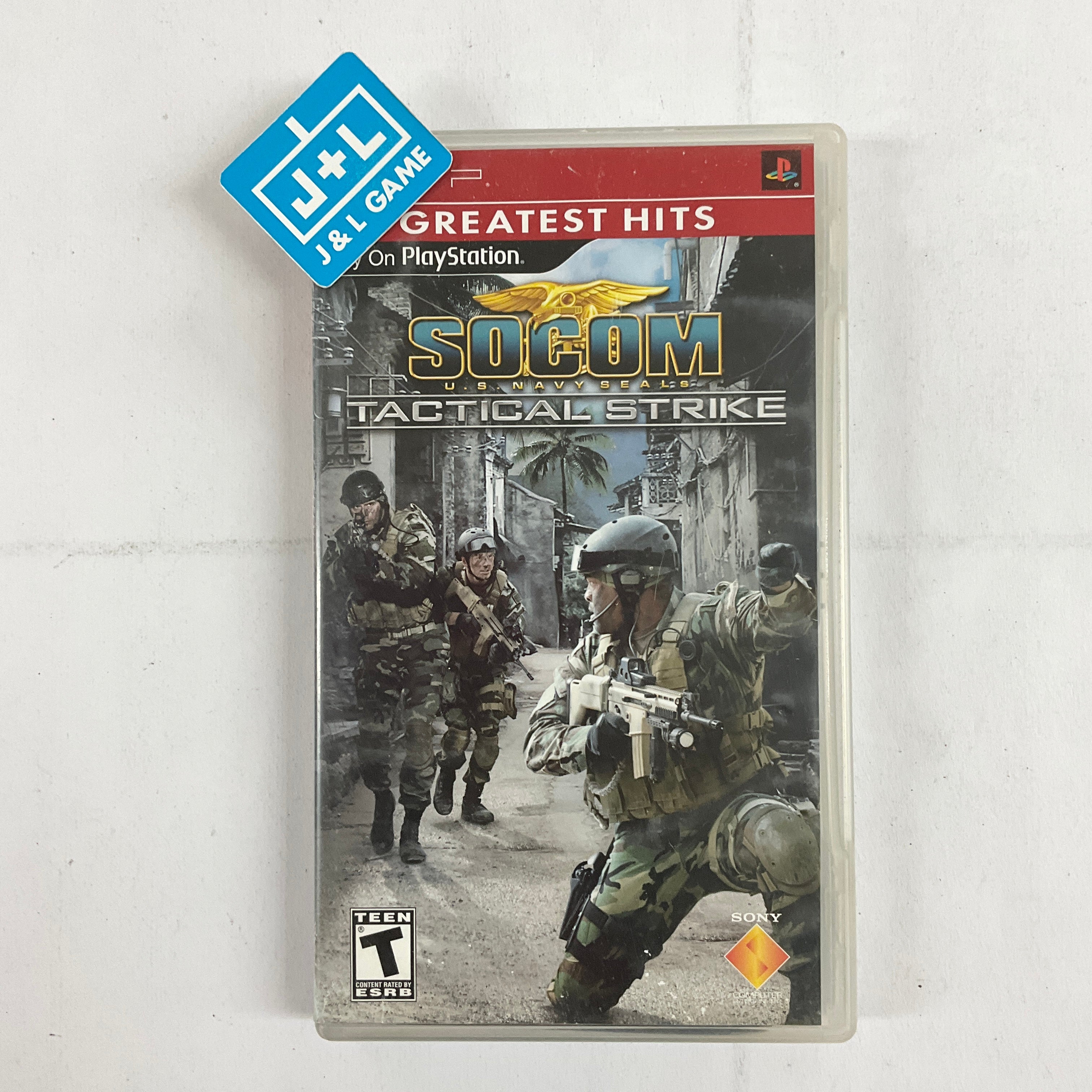 SOCOM: U.S. Navy SEALs Tactical Strike (Greatest Hits) - Sony PSP [Pre-Owned] Video Games SCEA   