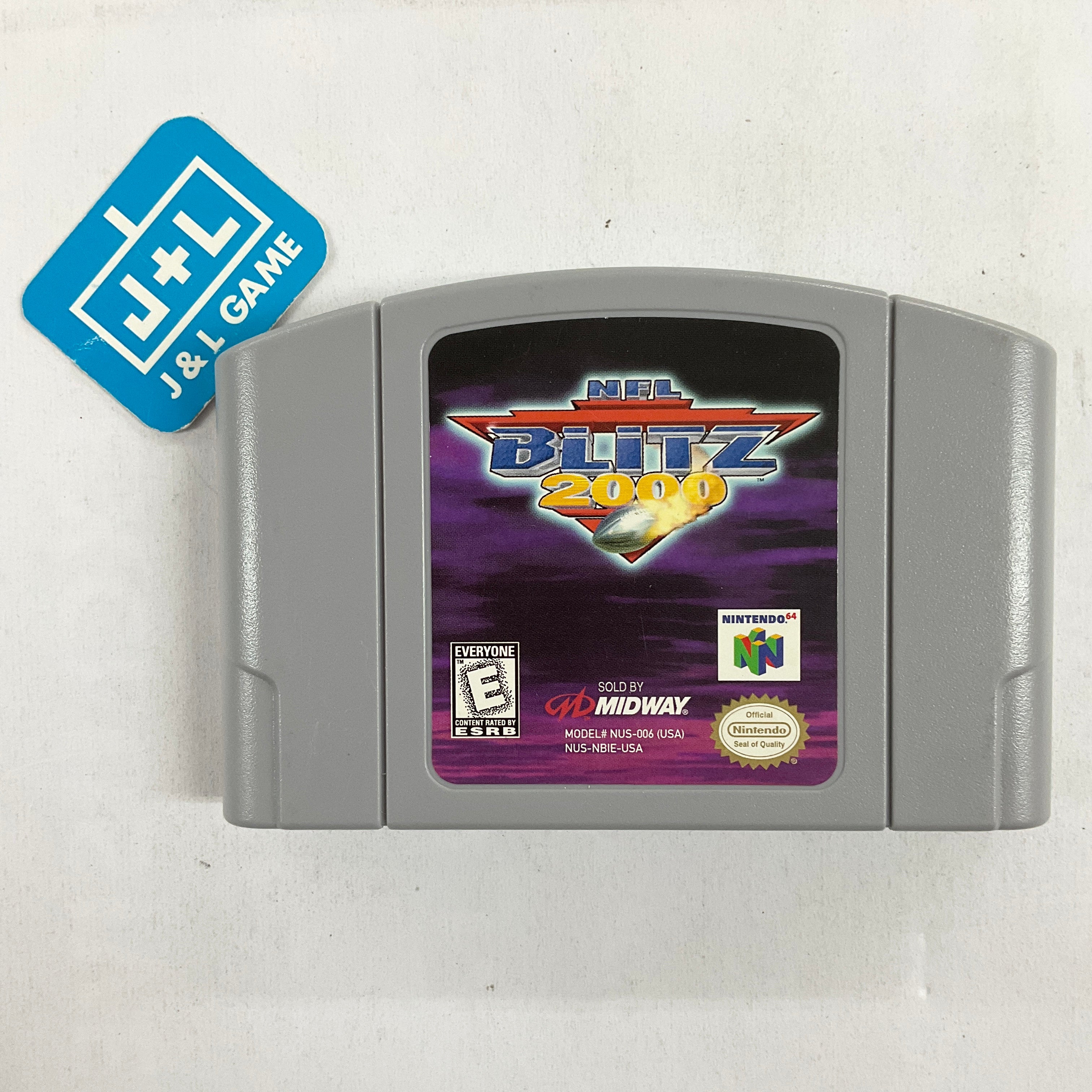 NFL Blitz 2000 - (N64) Nintendo 64 [Pre-Owned] Video Games Midway   