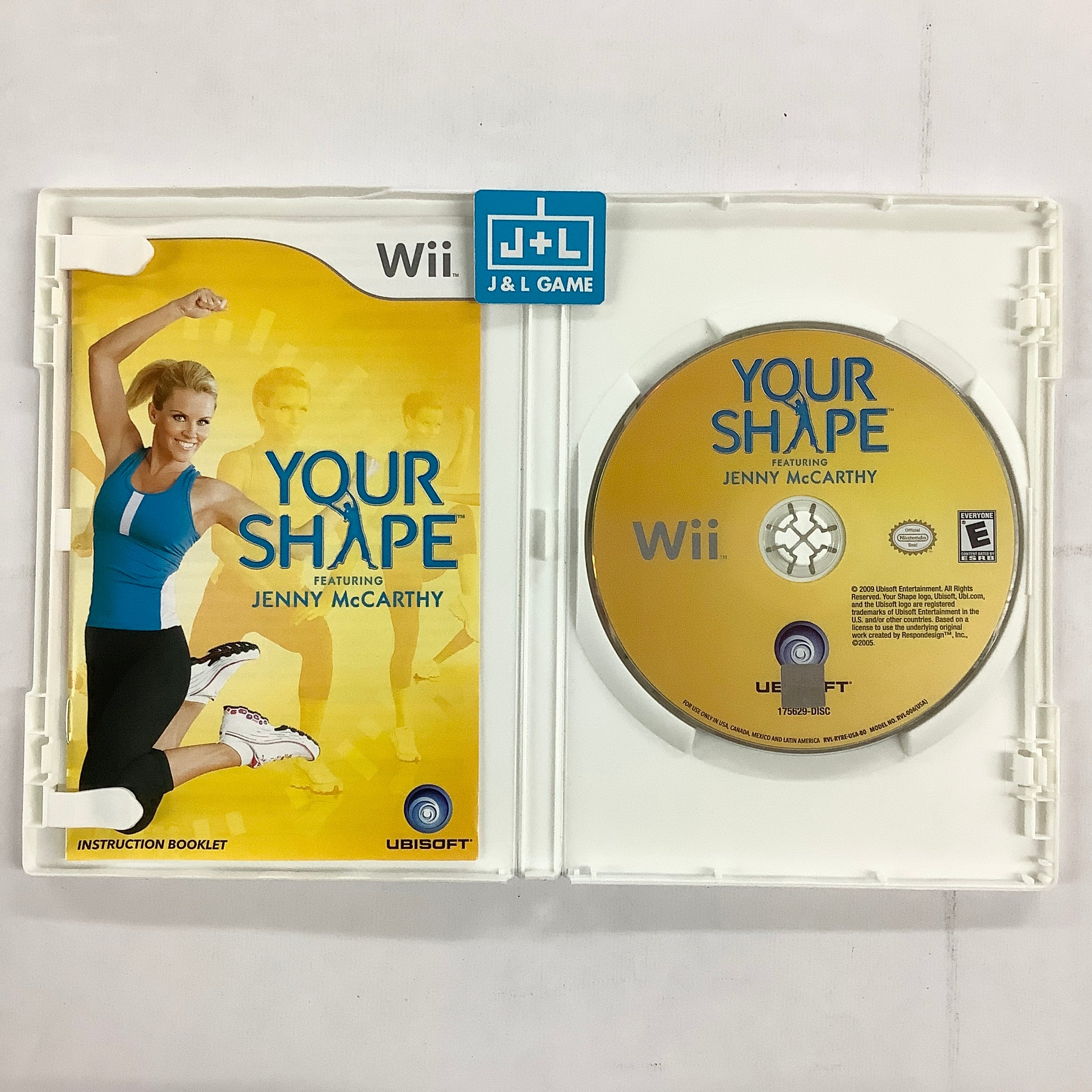 Your Shape: Featuring Jenny McCarthy (Game Only) - Nintendo Wii [Pre-Owned] Video Games Ubisoft   