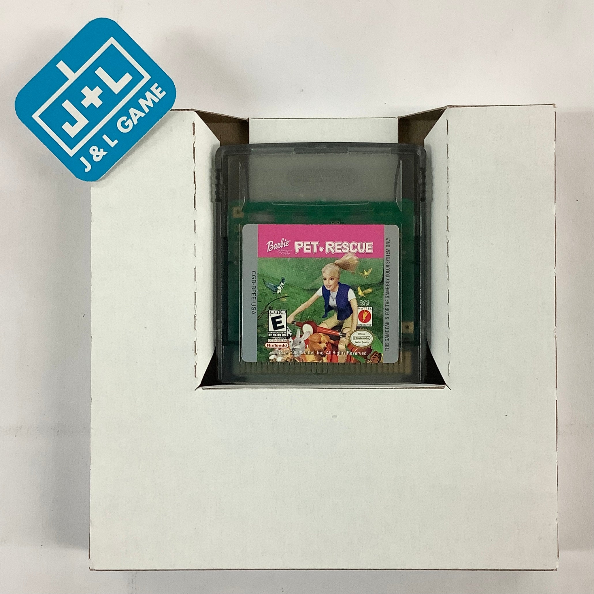 Barbie: Pet Rescue - (GBC) Game Boy Color [Pre-Owned] Video Games Mattel   