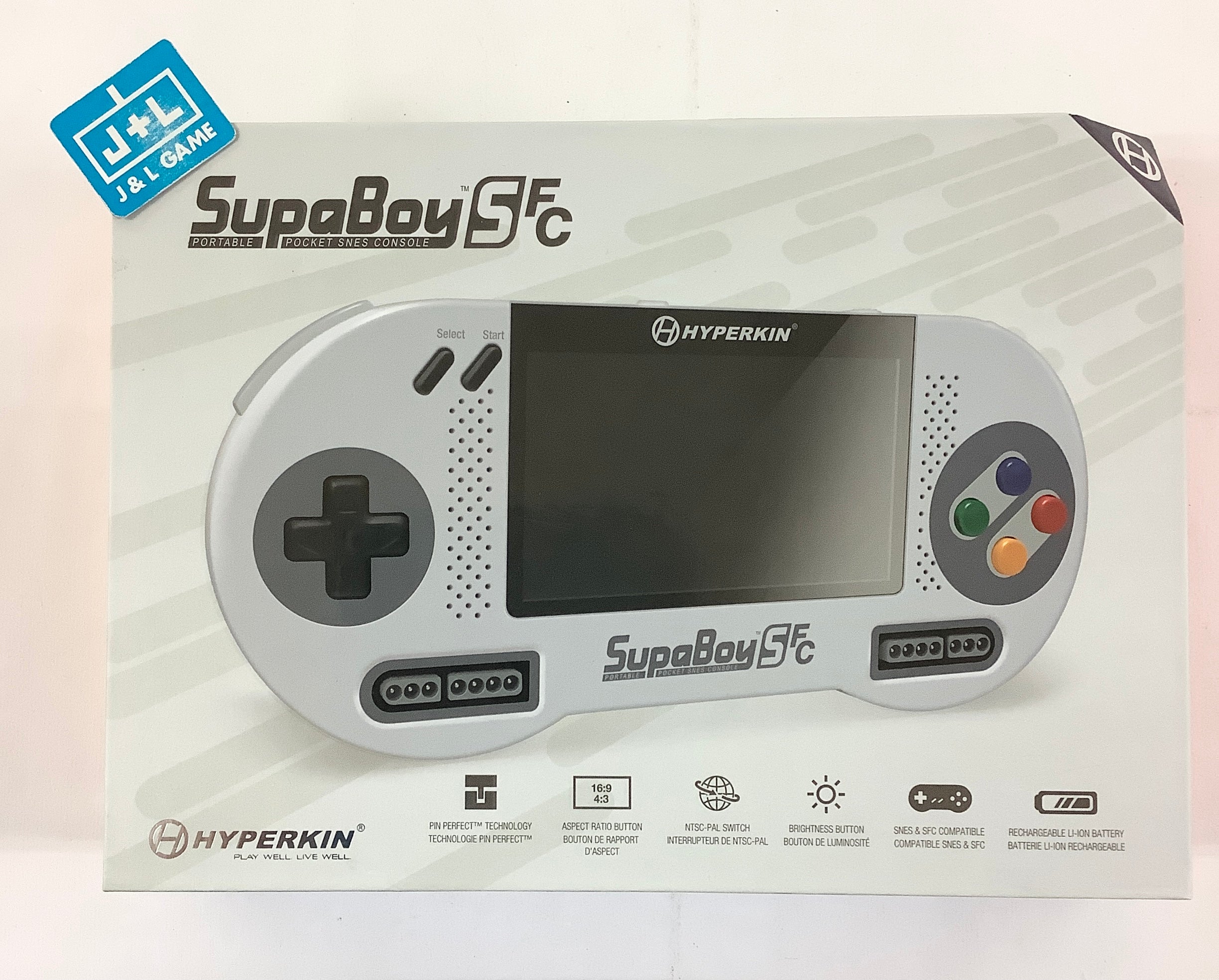 Hyperkin SupaBoy SFC Portable Pocket Console - (SNES) Super Nintendo CONSOLE Hyperkin   