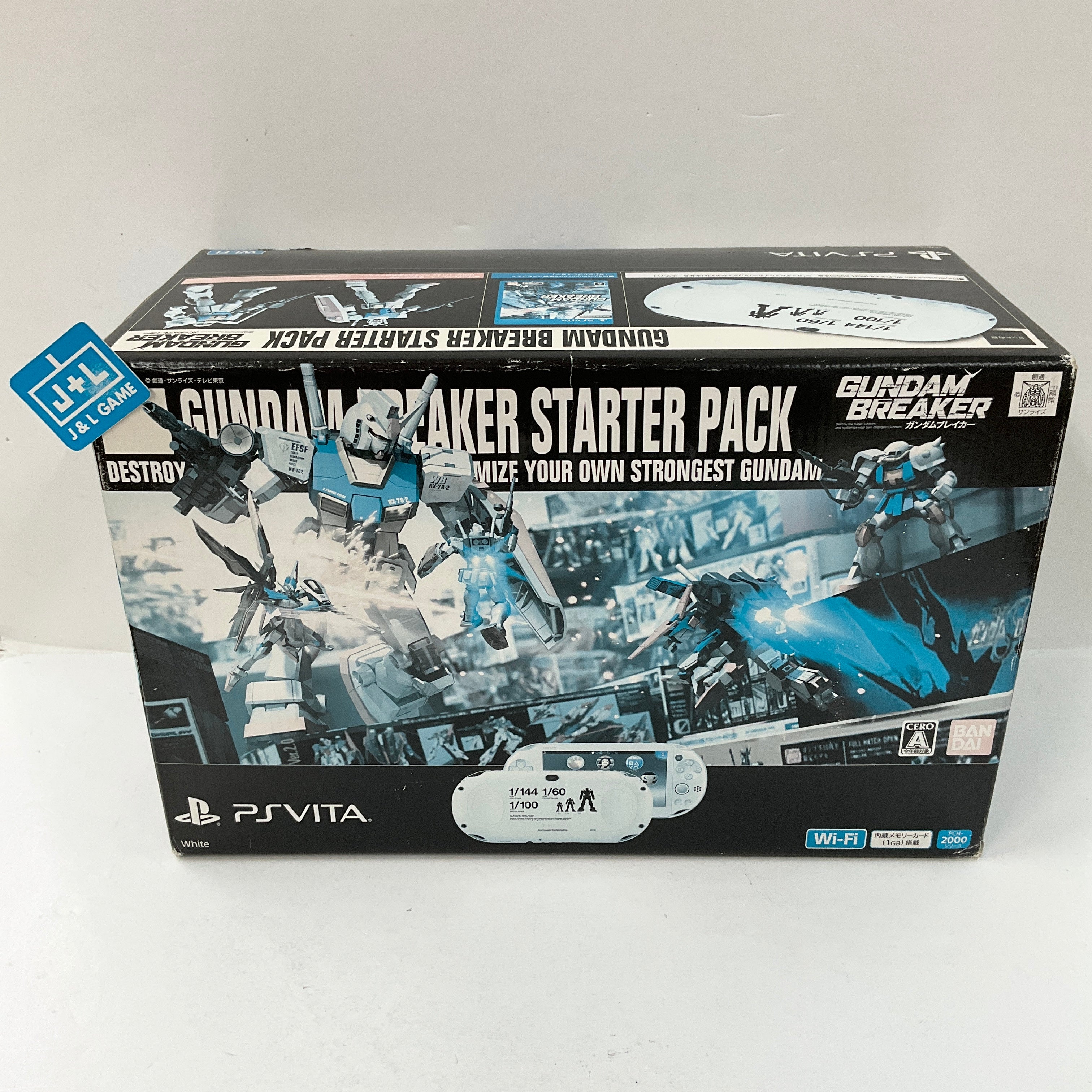 Sony PlayStation Vita 2000 Wi-Fi (Gundam Set) - (PSV) PlayStation Vita Consoles Sony   