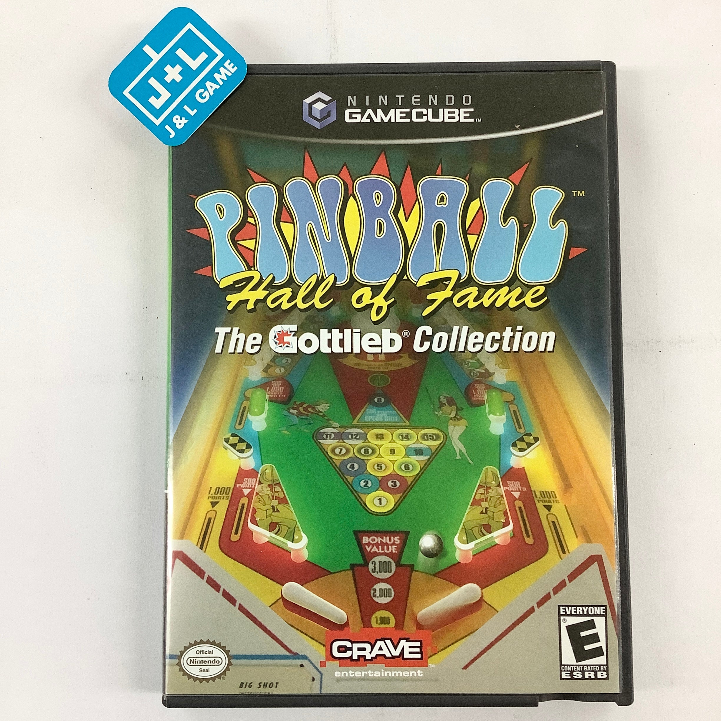 Pinball Hall of Fame: The Gottlieb Collection - (GC) GameCube [Pre-Owned] Video Games Crave   