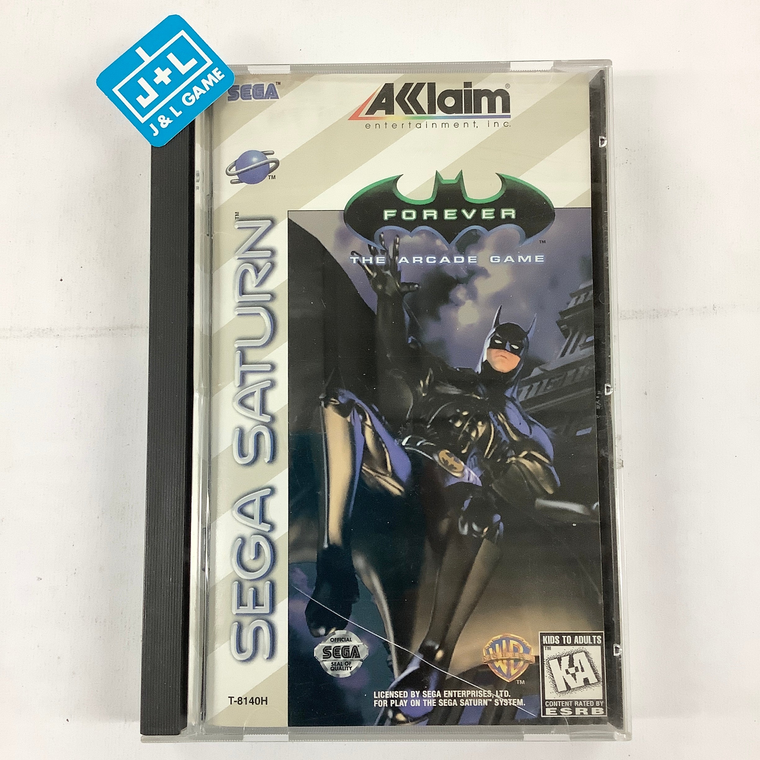 Batman Forever: The Arcade Game - (SS) SEGA Saturn [Pre-Owned] Video Games Acclaim   