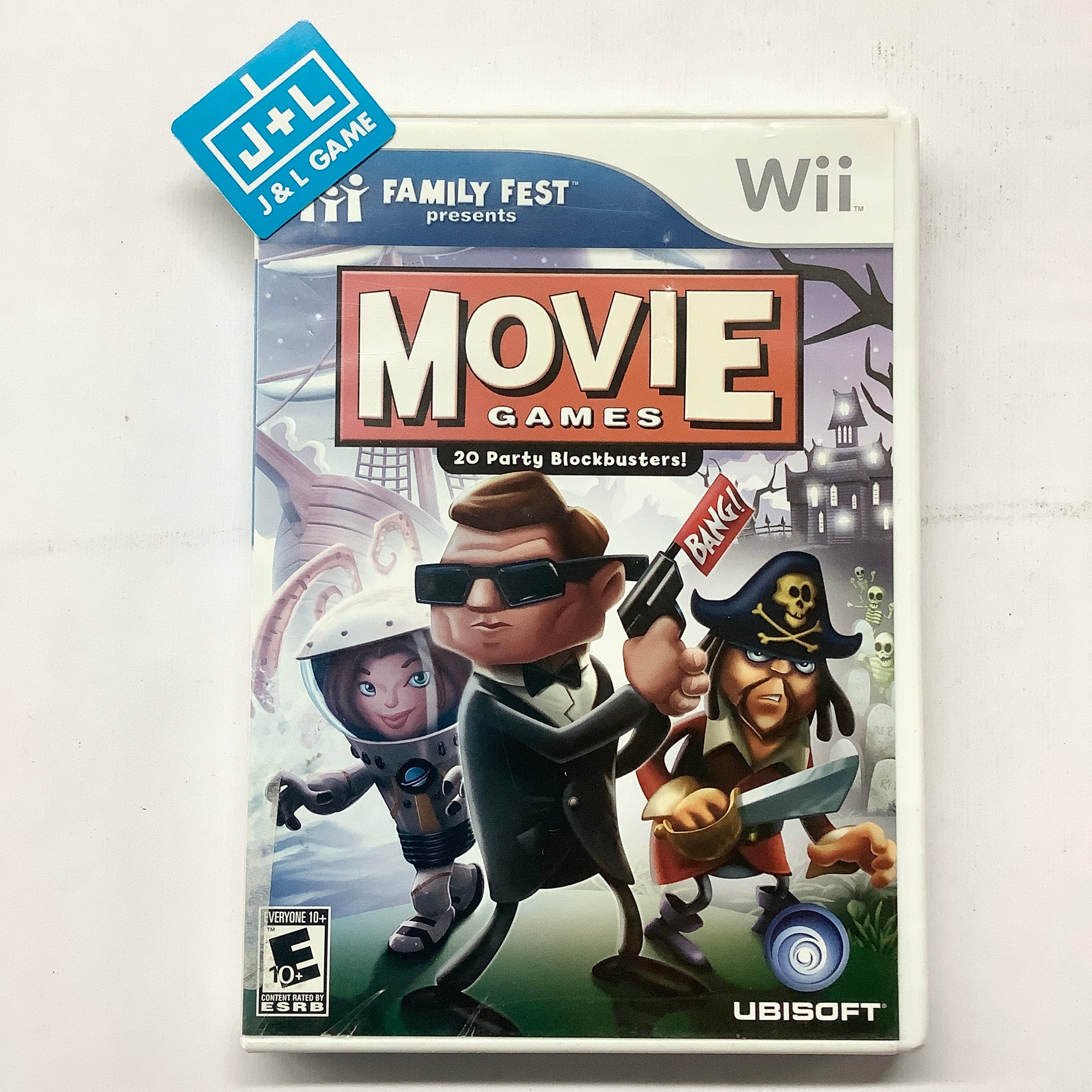 Family Fest Presents Movie Games - Nintendo Wii [Pre-Owned] Video Games Ubisoft   