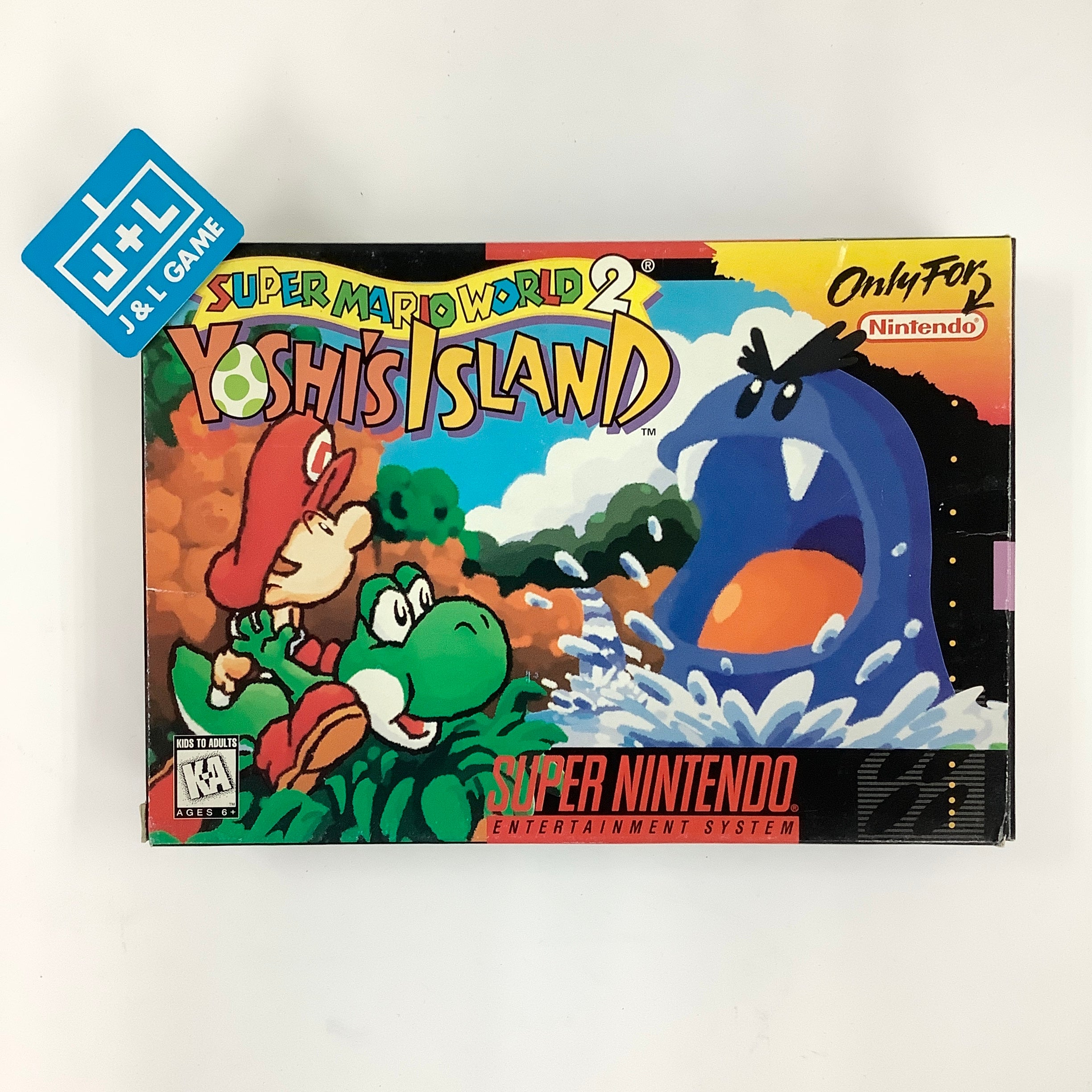 Super Mario World 2: Yoshi's Island - (SNES) Super Nintendo [Pre-Owned] Video Games Nintendo   