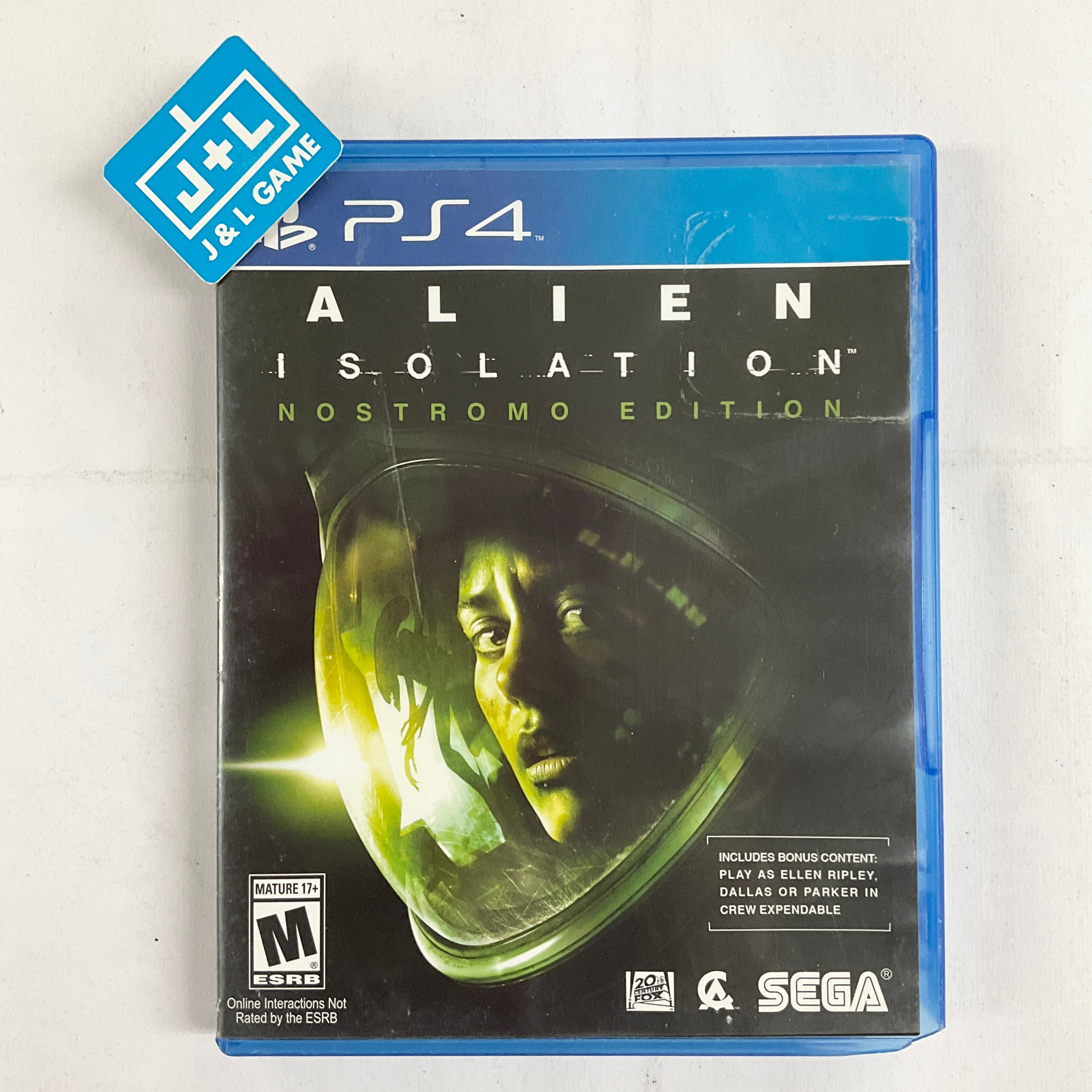 Alien: Isolation (Nostromo Edition) - (PS4) PlayStation 4 [Pre-Owned] Video Games SEGA   