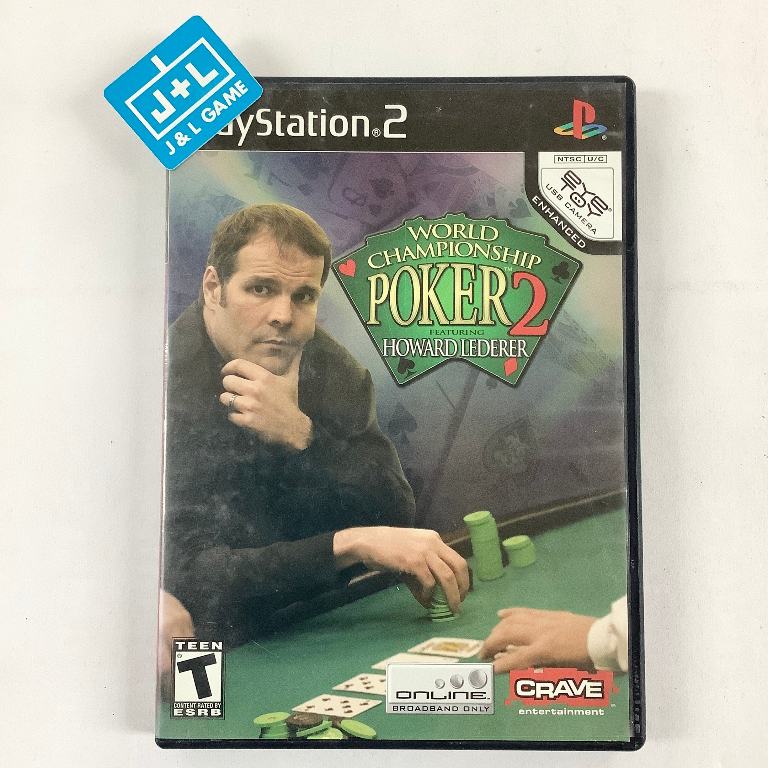 World Championship Poker 2: Featuring Howard Lederer - (PS2) PlayStation 2 [Pre-Owned] Video Games Crave   