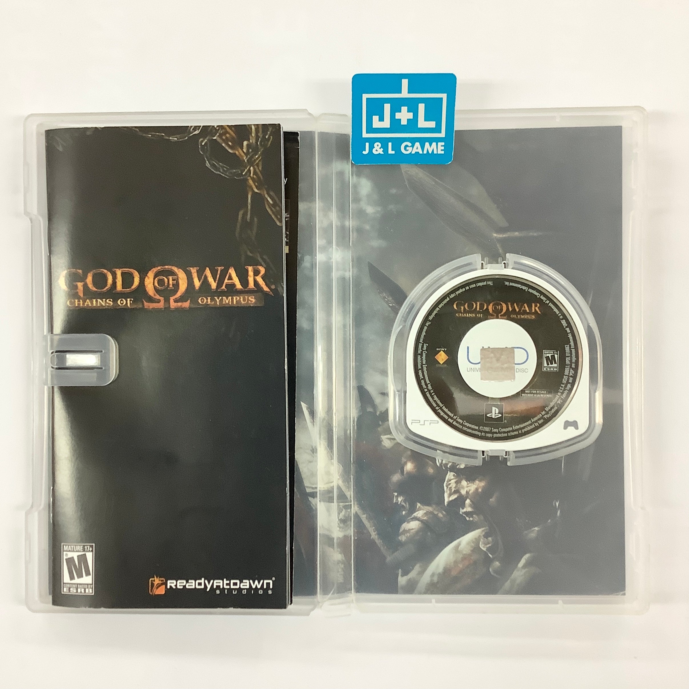 God of War: Chains of Olympus - Sony PSP [Pre-Owned] Video Games SCEA   