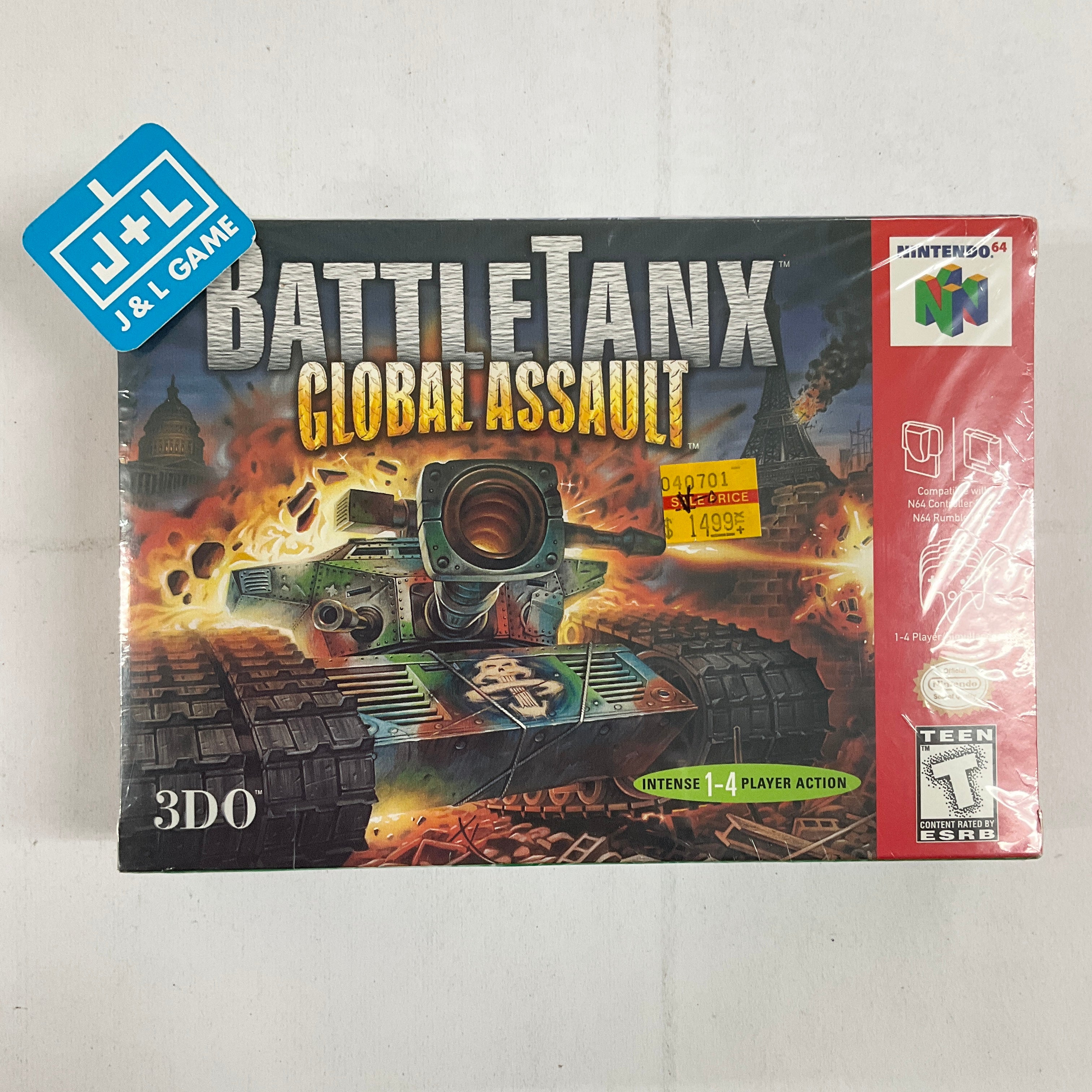 BattleTanx: Global Assault - (N64) Nintendo 64 Video Games 3DO   