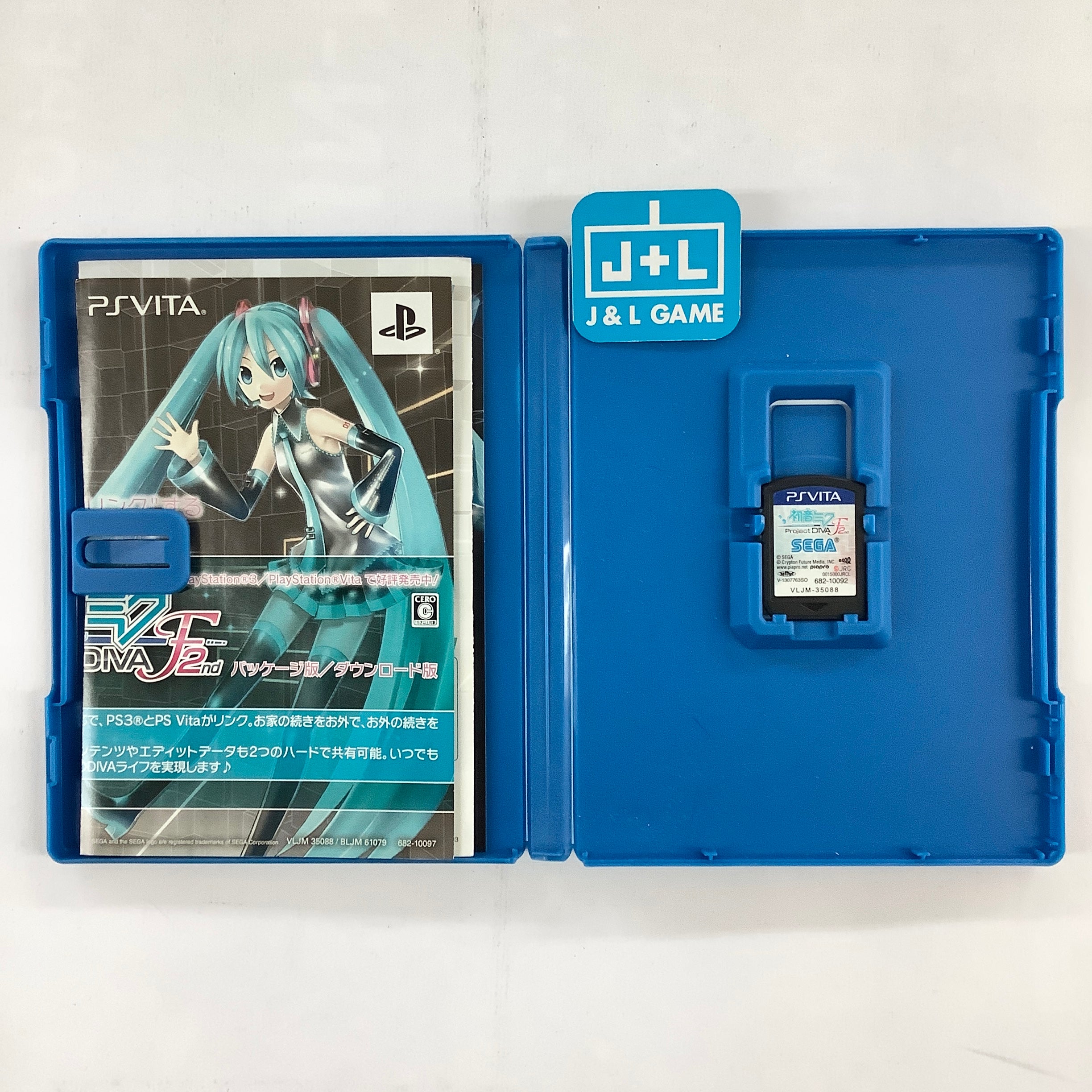 Hatsune Miku Project DIVA-F 2nd - (PSV) PlayStation Vita [Pre-Owned] (Japanese Import) Video Games SEGA   