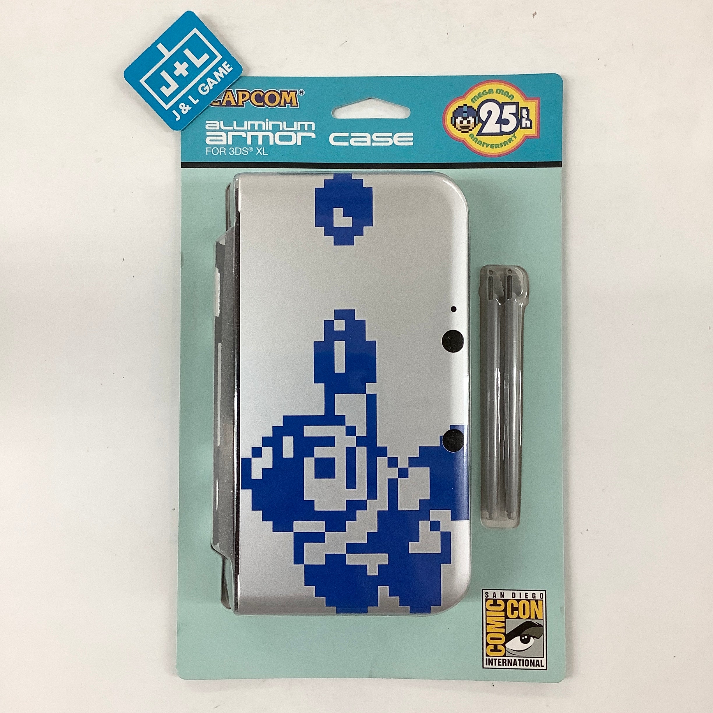 Capcom Aluminum Armor Case for 3DS XL (Megaman 25th Anniversary) - Nintendo 3DS ACCESSORIES Capcom   